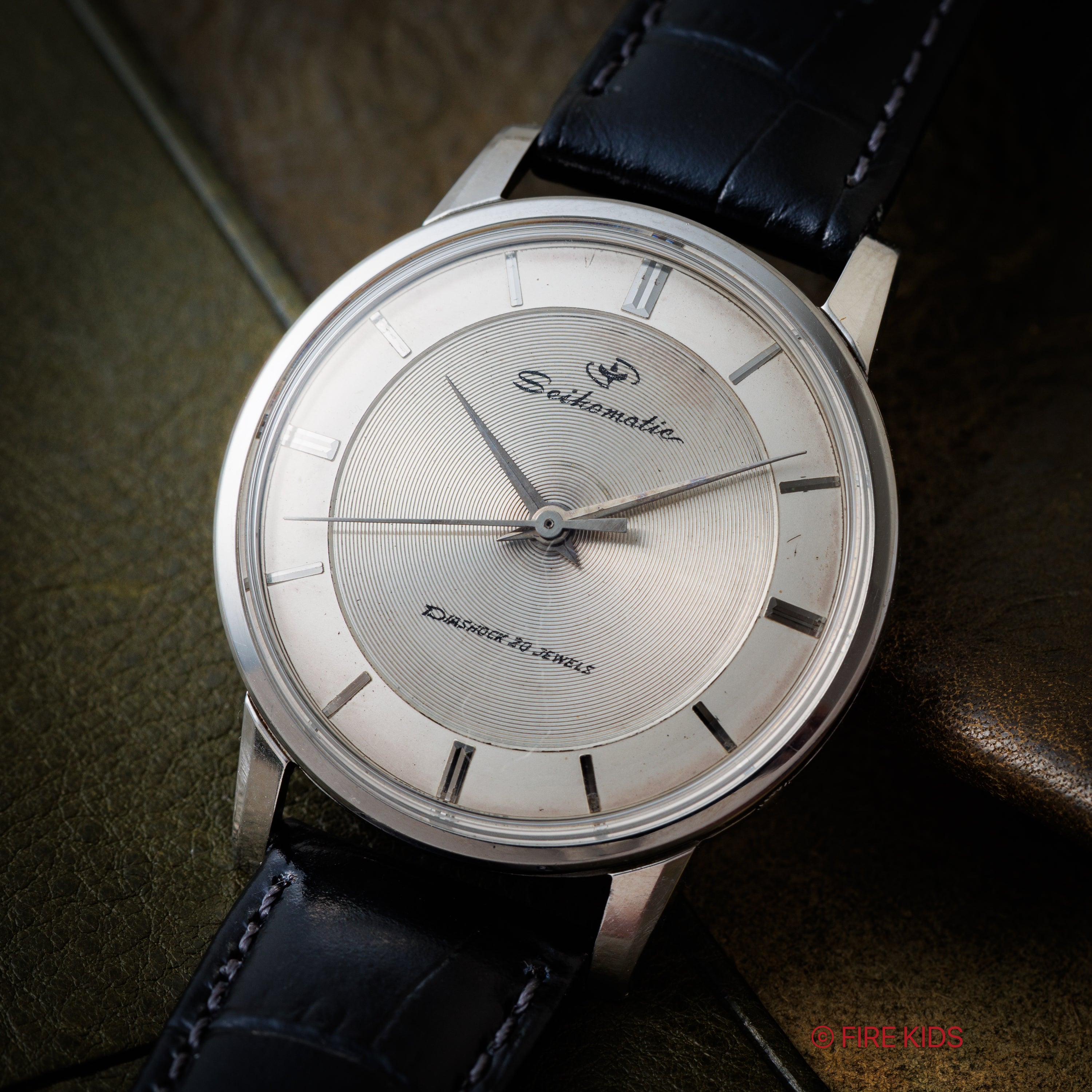 セイコー マチック ツートン レコードダイヤル 1961年製 Ref.J14099DE 自動巻き