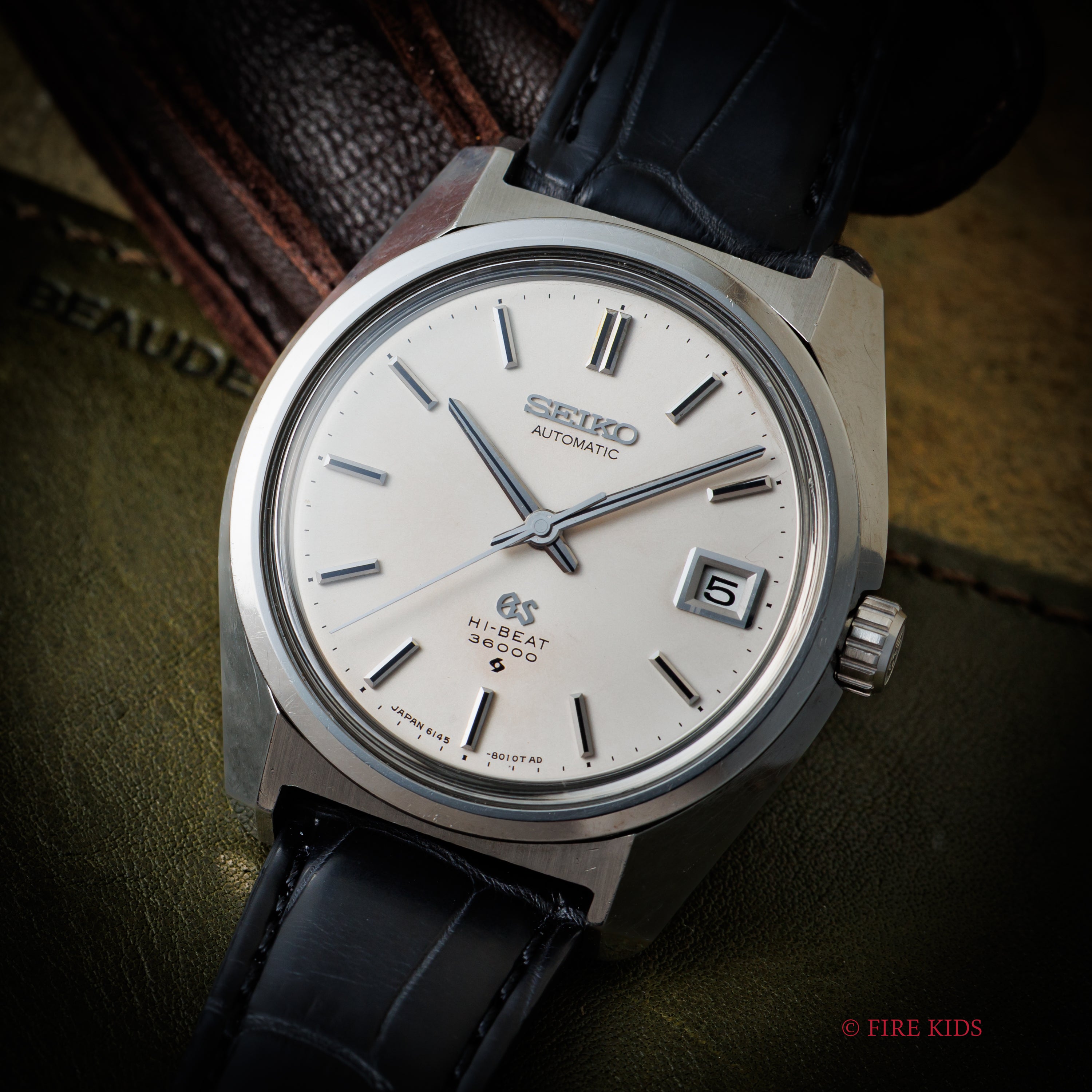 グランドセイコー 61GS 10振動自動巻き 36000 1969年製 Ref.6145-8000