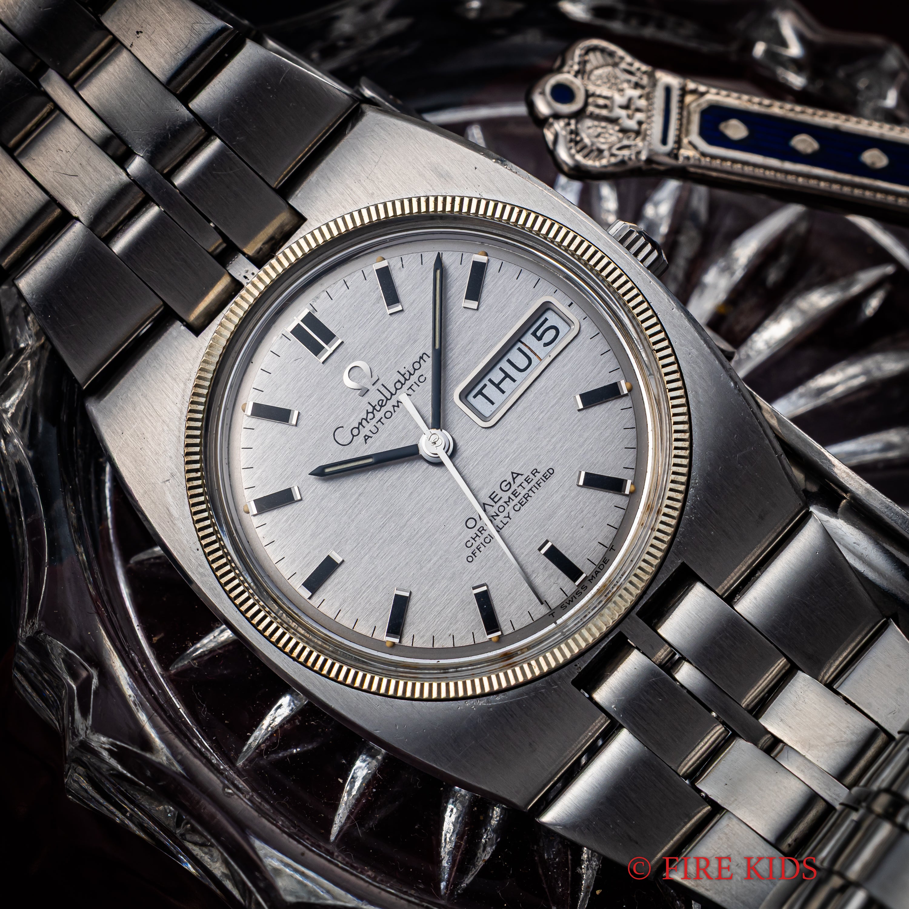 オメガ コンステレーション インテグレート 自動巻クロノメーター 1969年製 Ref.168.045