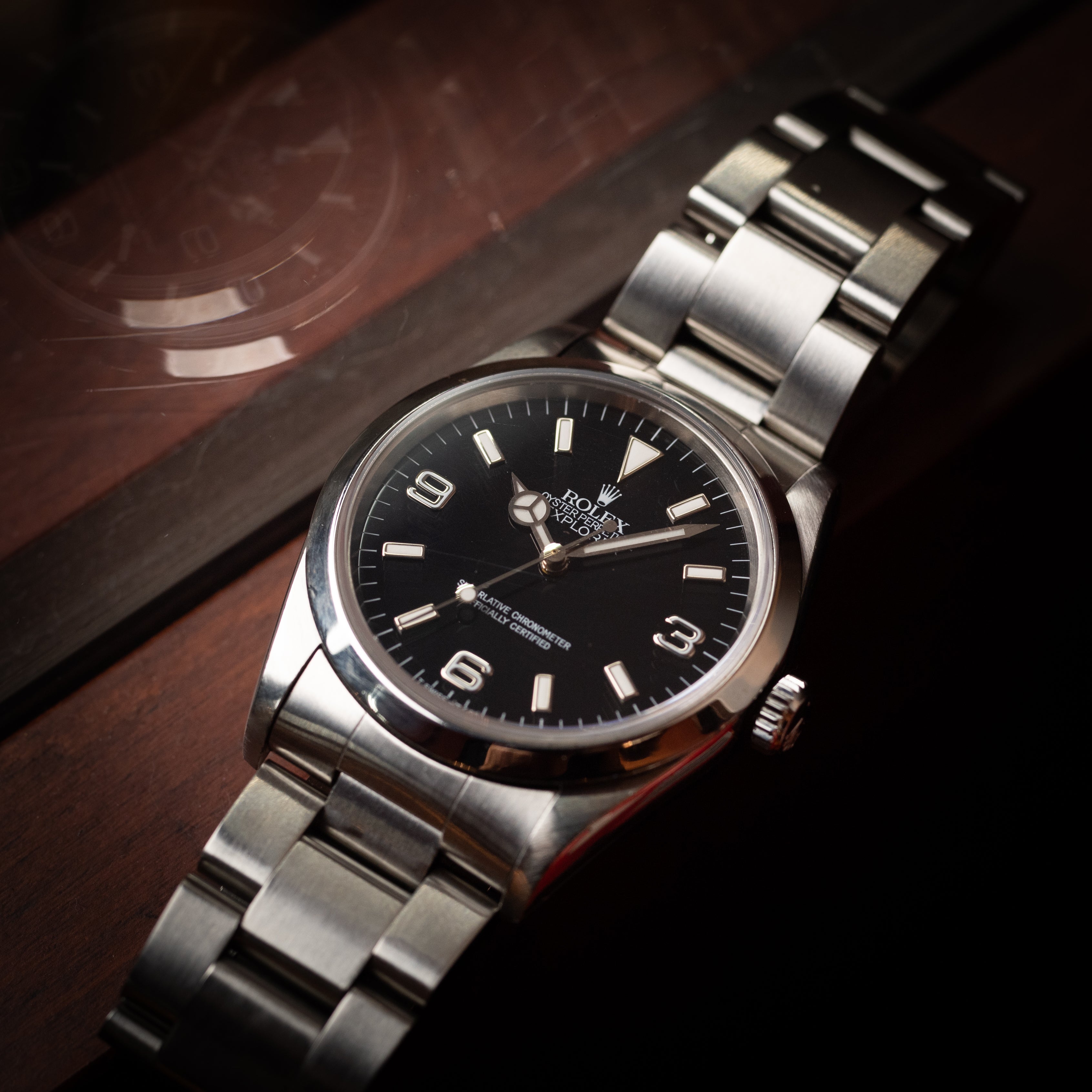 ロレックス 1993年製 エクスプローラーI Ref.14270 シングルバックル