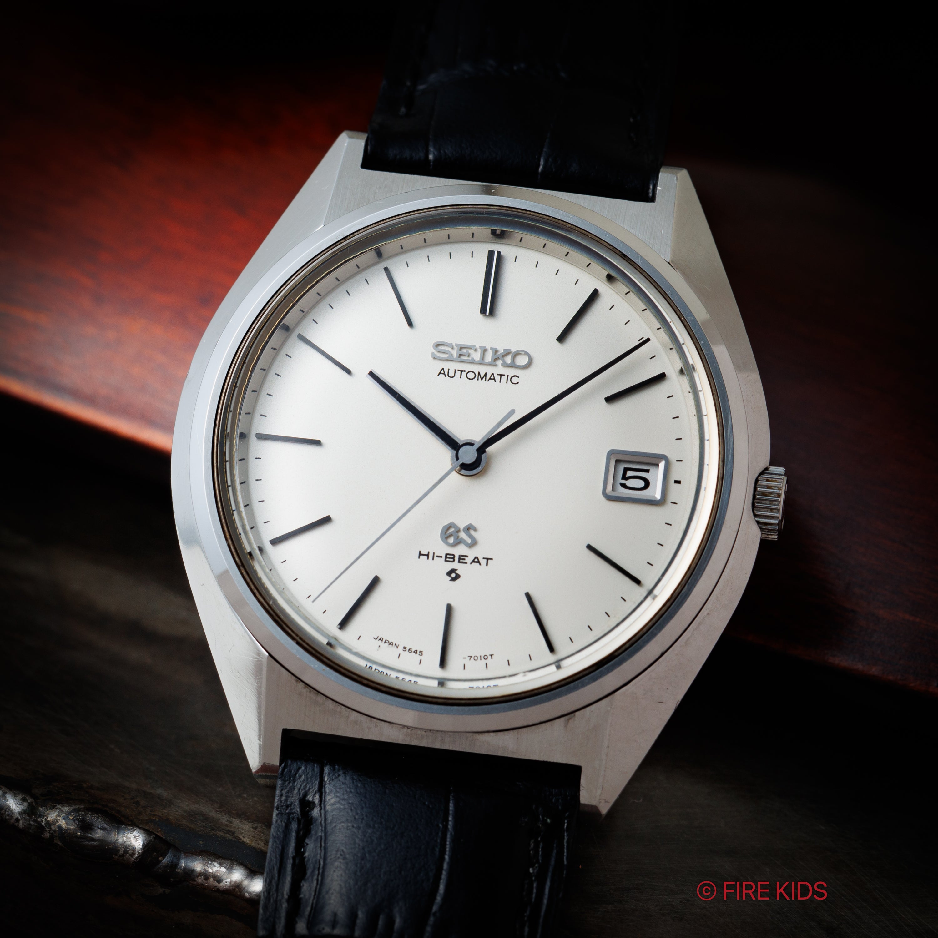 グランドセイコー ハイビート 自動巻 1973年製 Ref.5645-7010 56GS