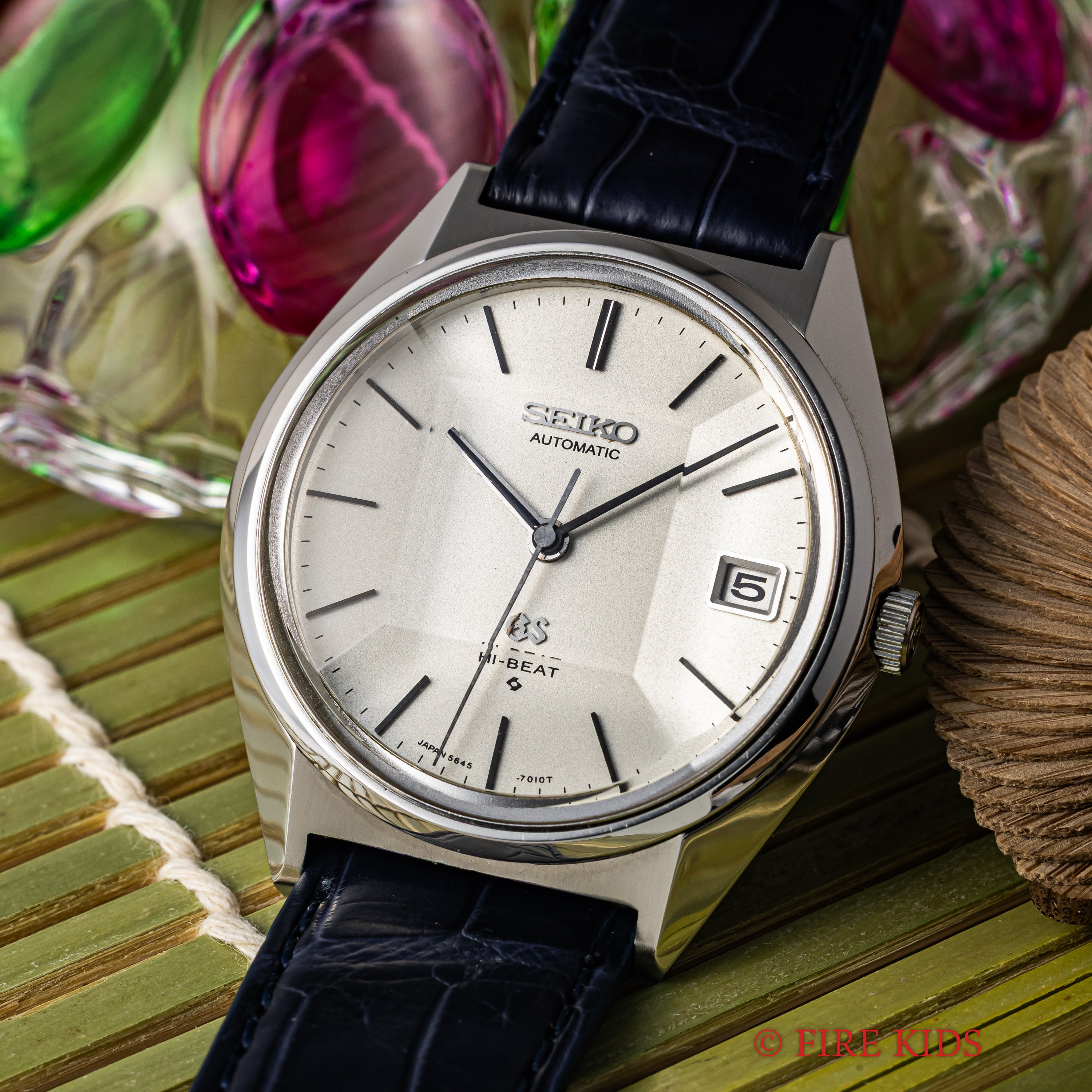 グランドセイコー 1970年製/昭和45年製 Ref.5645-7010 56GS ハイビート自動巻 カットガラス