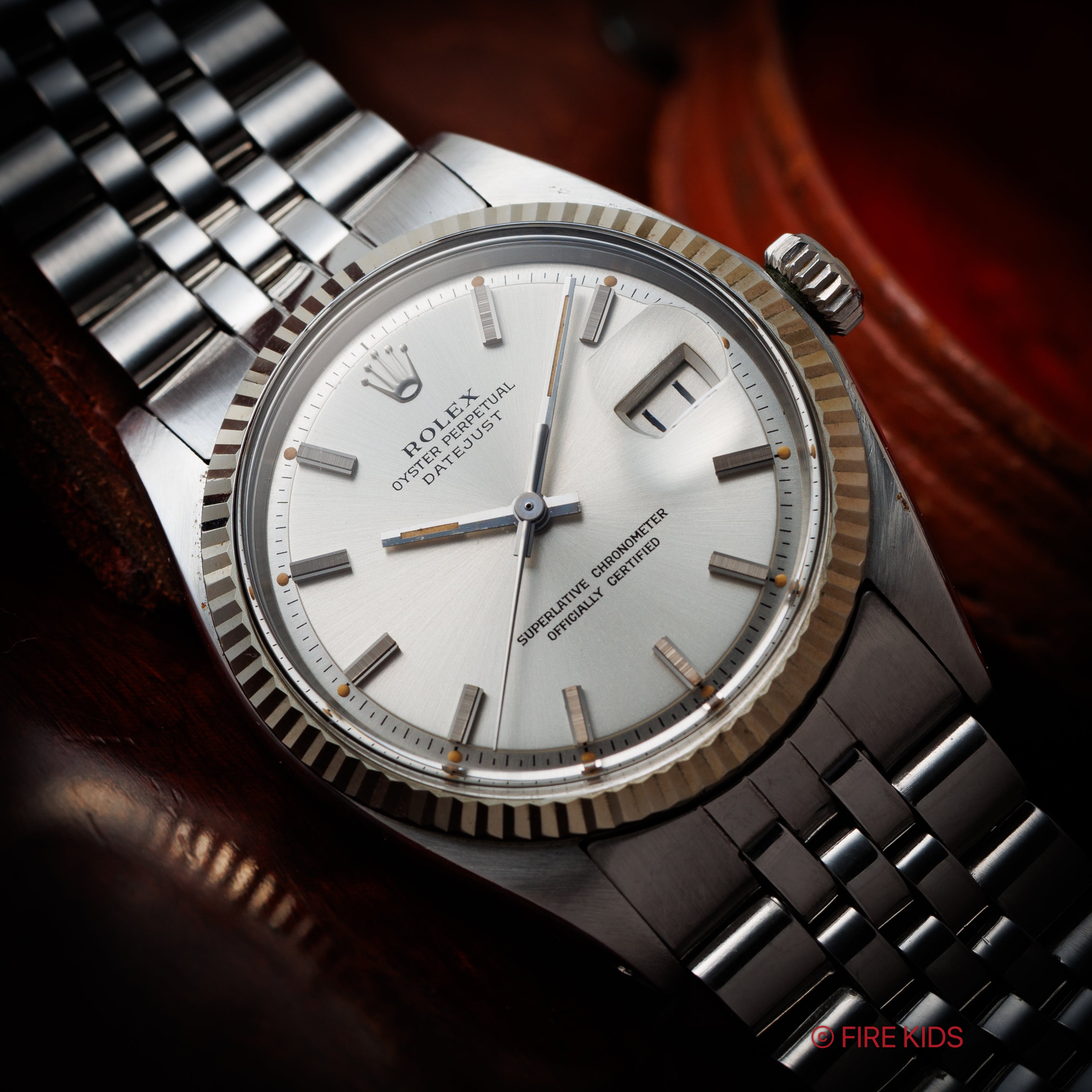 ロレックス デイトジャスト 自動巻き 1972年製 Ref.1601 シルバーダイヤル