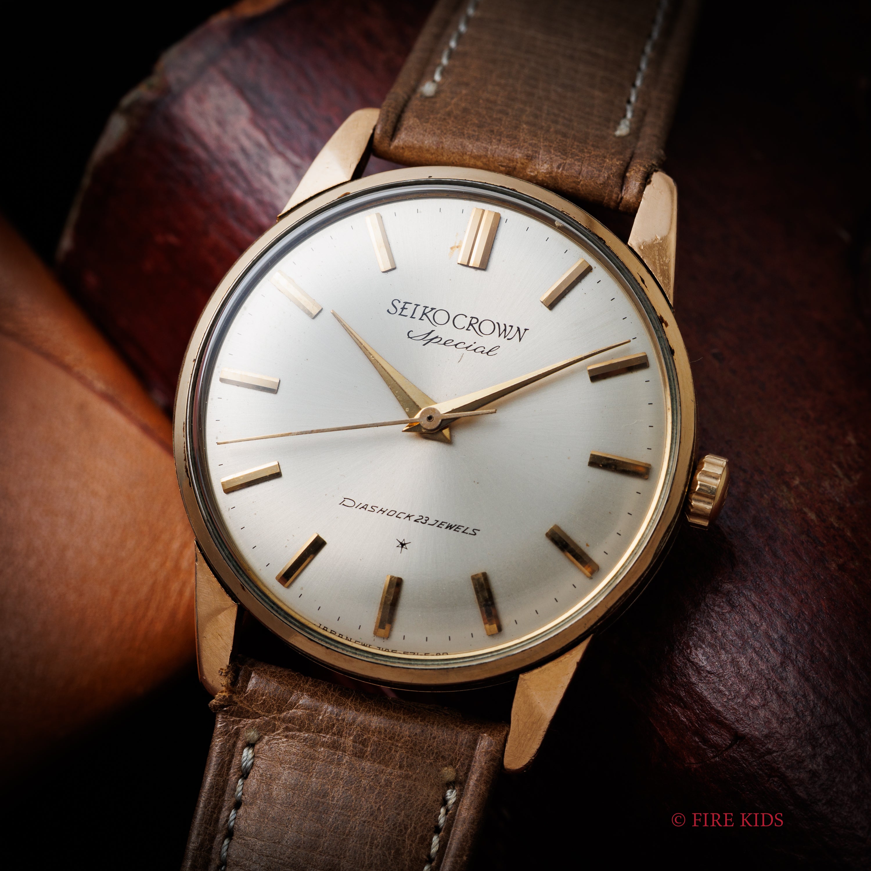 セイコー クラウン スペシャル 1962年製 Ref.J14100E 秒針規制装置付き 箱付き