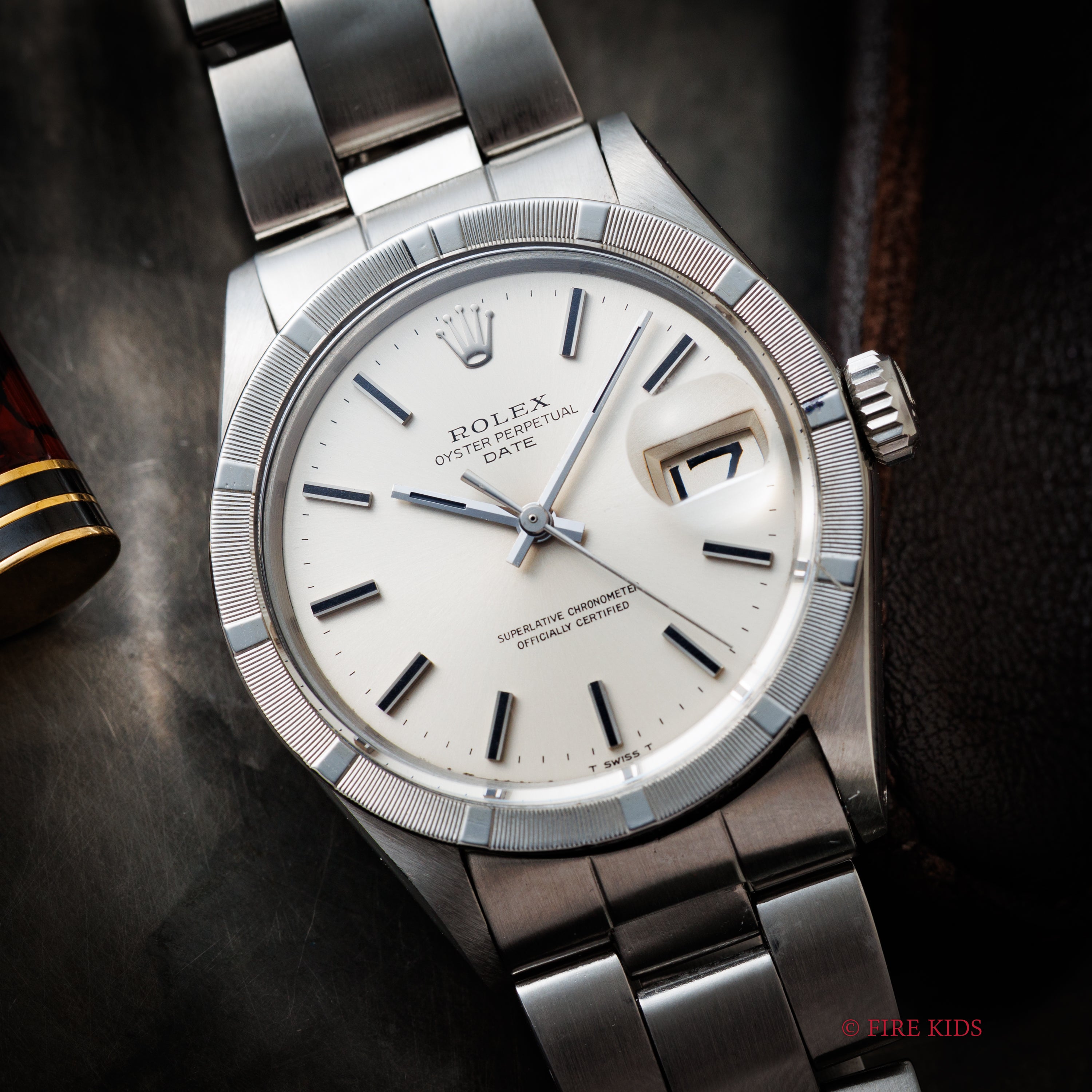 ロレックス オイスターパーペチュアルデイト 1970年製（昭和45年製） Ref.1501 シルバーダイヤル クロノメーター証付