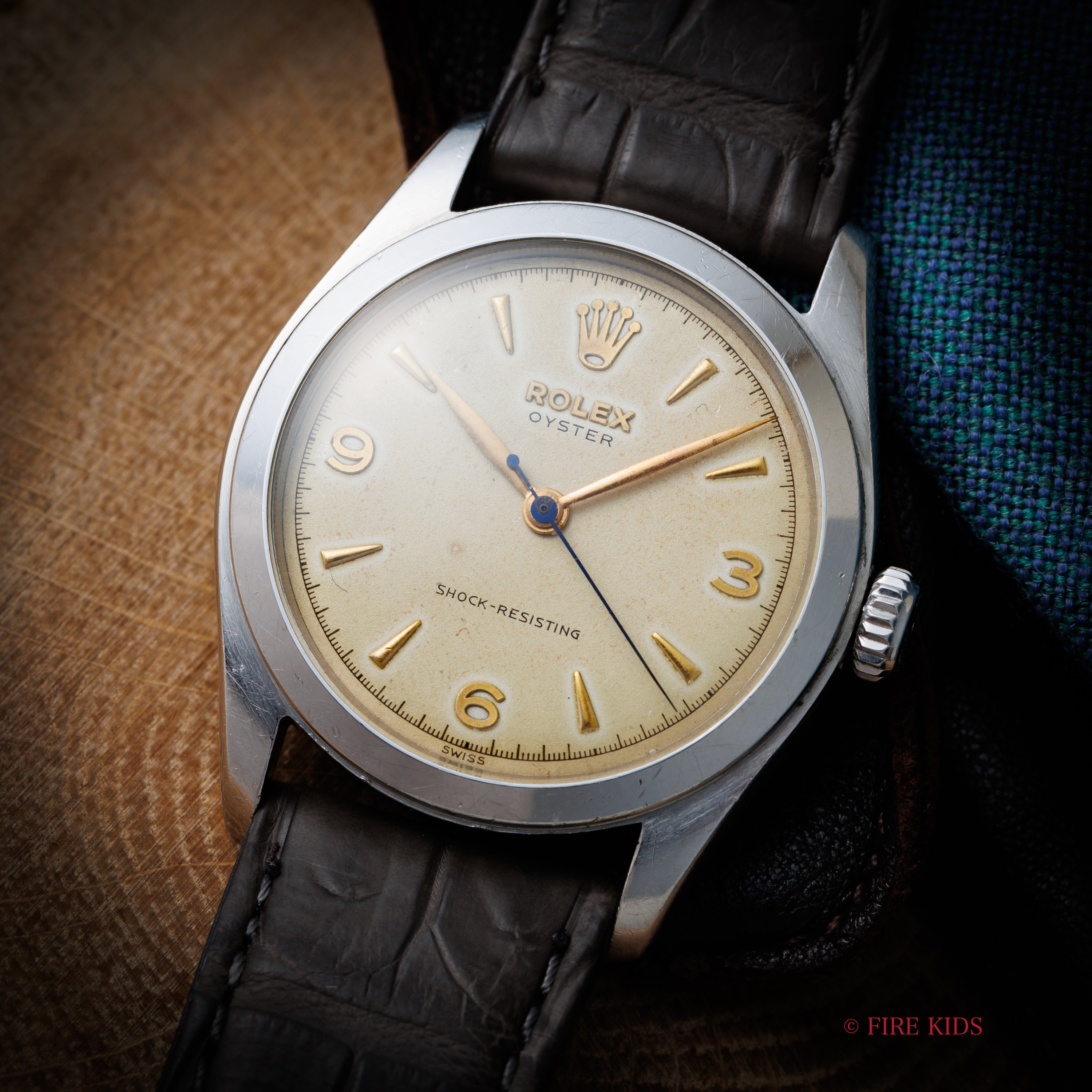 ロレックス オイスター 手巻き 1951年製 Ref.6082 エクスプローラーダイヤル スーパーオイスター