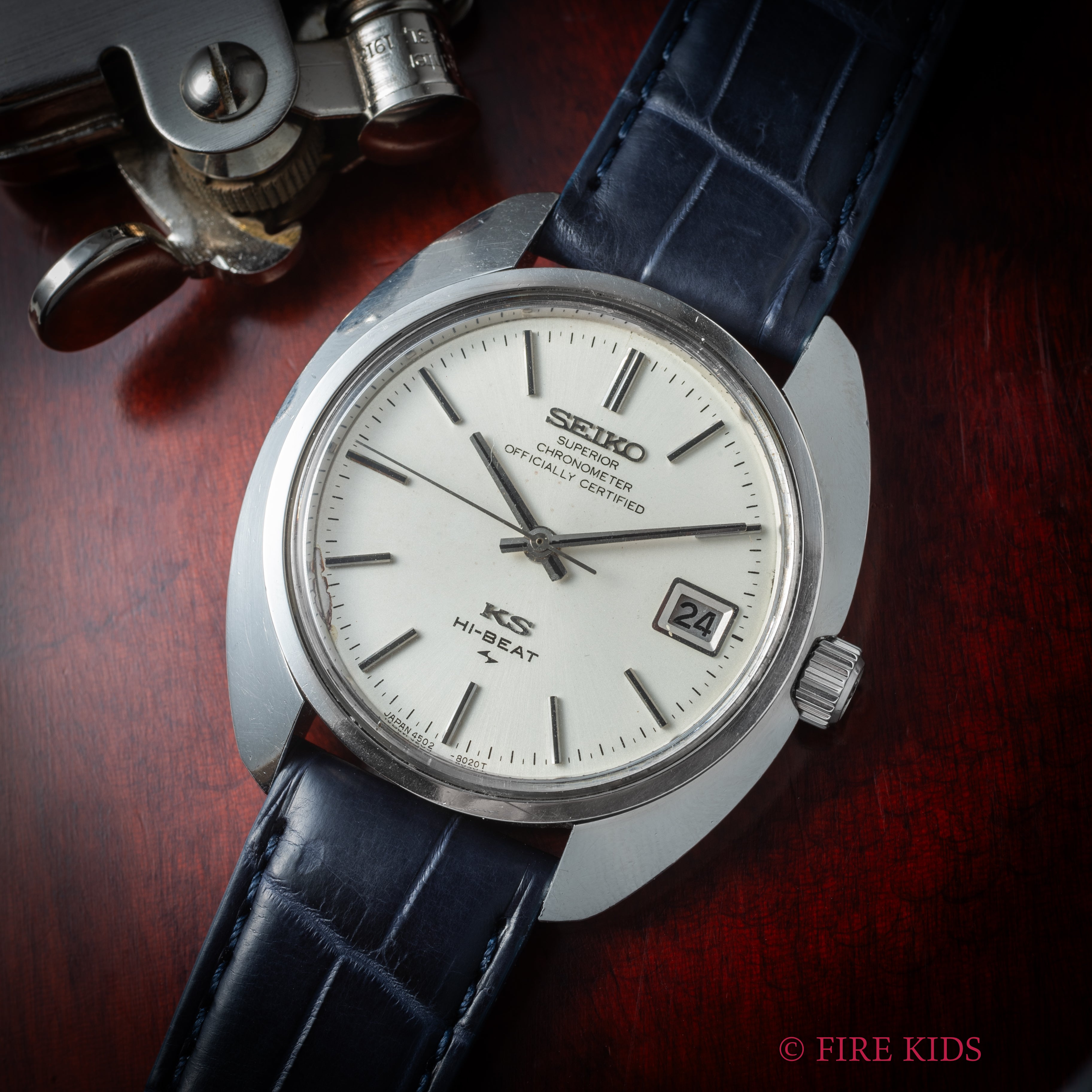 キングセイコー スーペリアクロノメーター 1969年製Ref.4502-8010 45KS 10振動手巻き