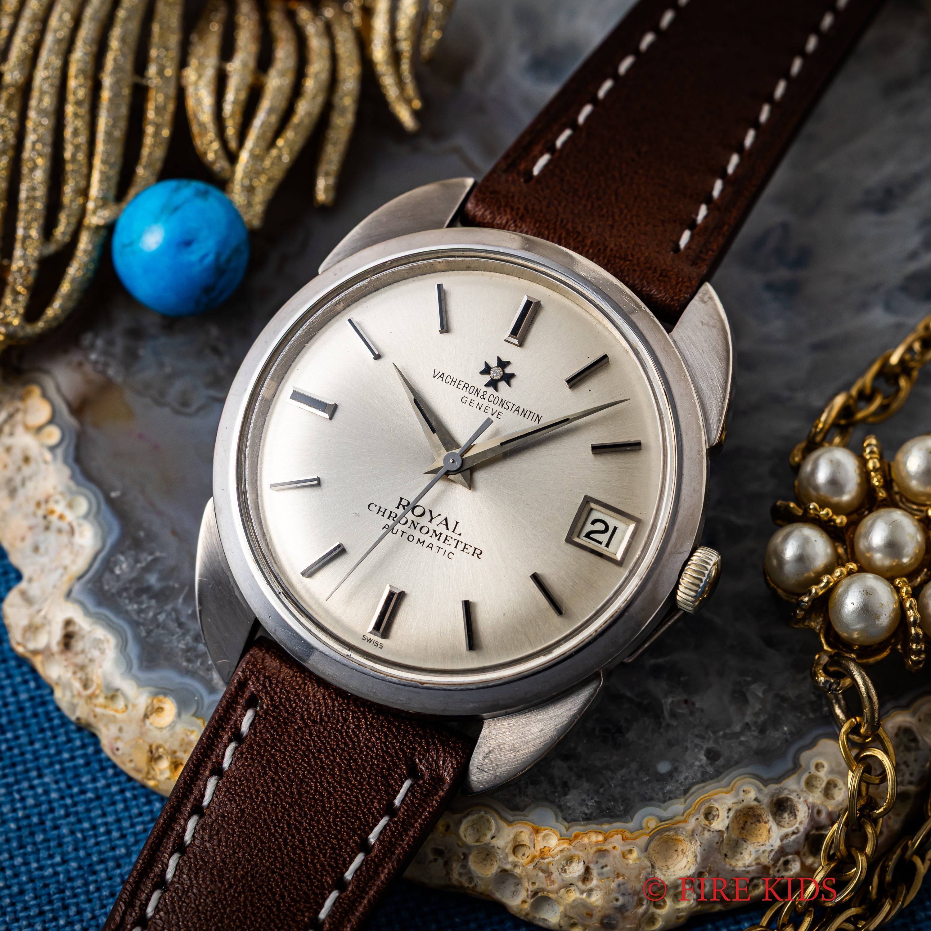 ヴァシュロン・コンスタンタン クロノメーターロワイヤル 自動巻き 18金無垢 1960年代製