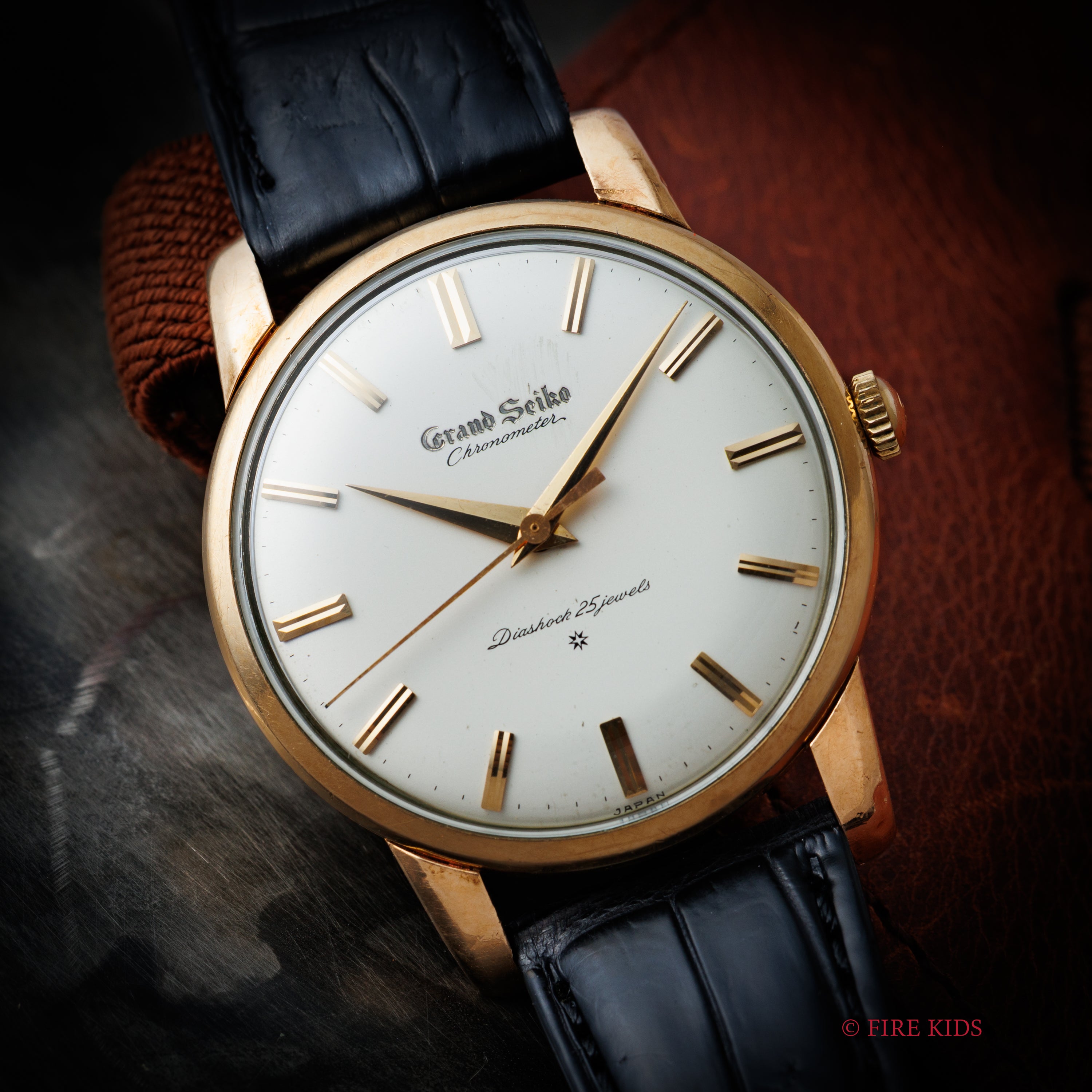 グランドセイコー ファーストモデル 1961年製 Ref.J14070GS 彫文字盤 Cal.3180