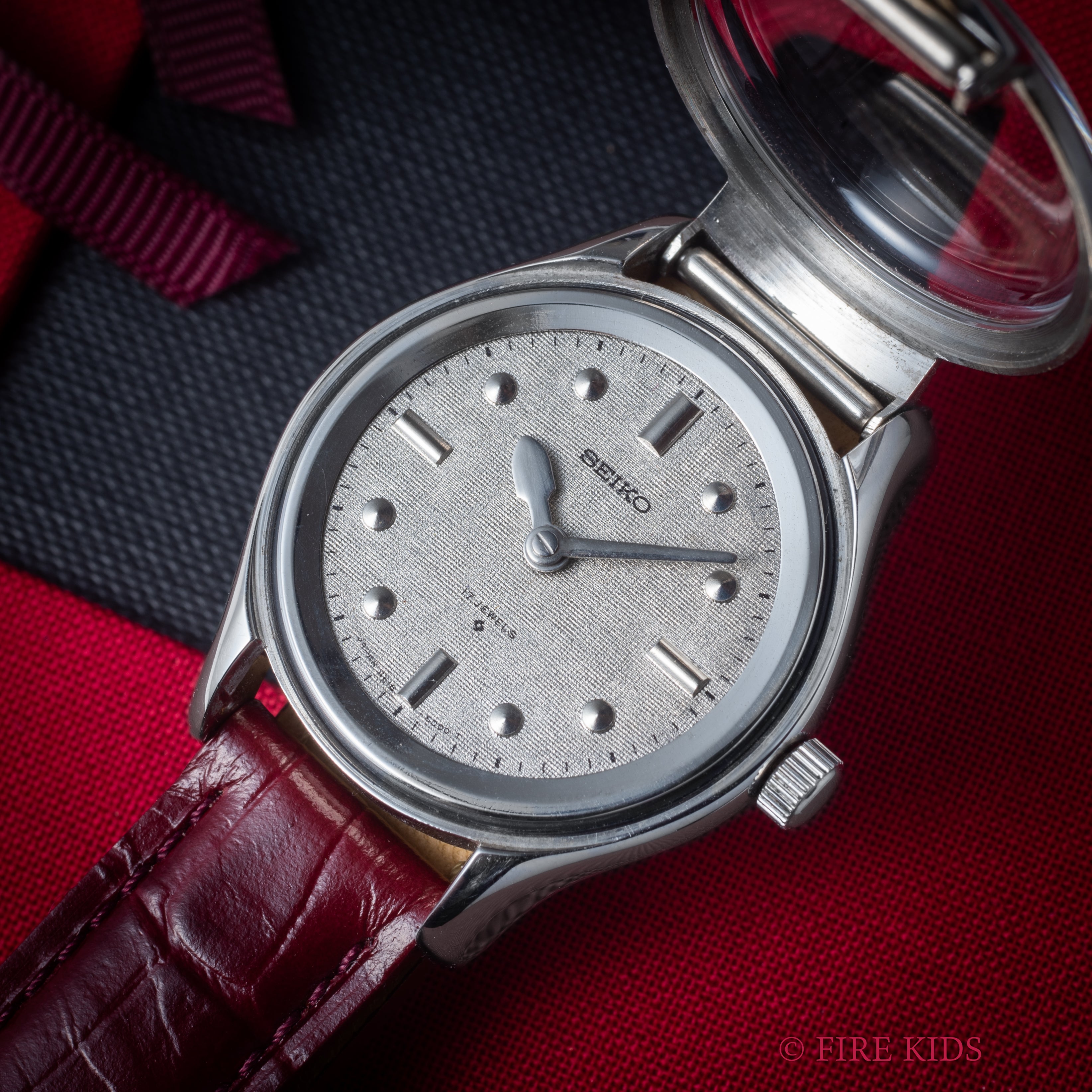 セイコー 視覚障害者用腕時計 1975年製 6618-6000 手巻 31㎜サイズ