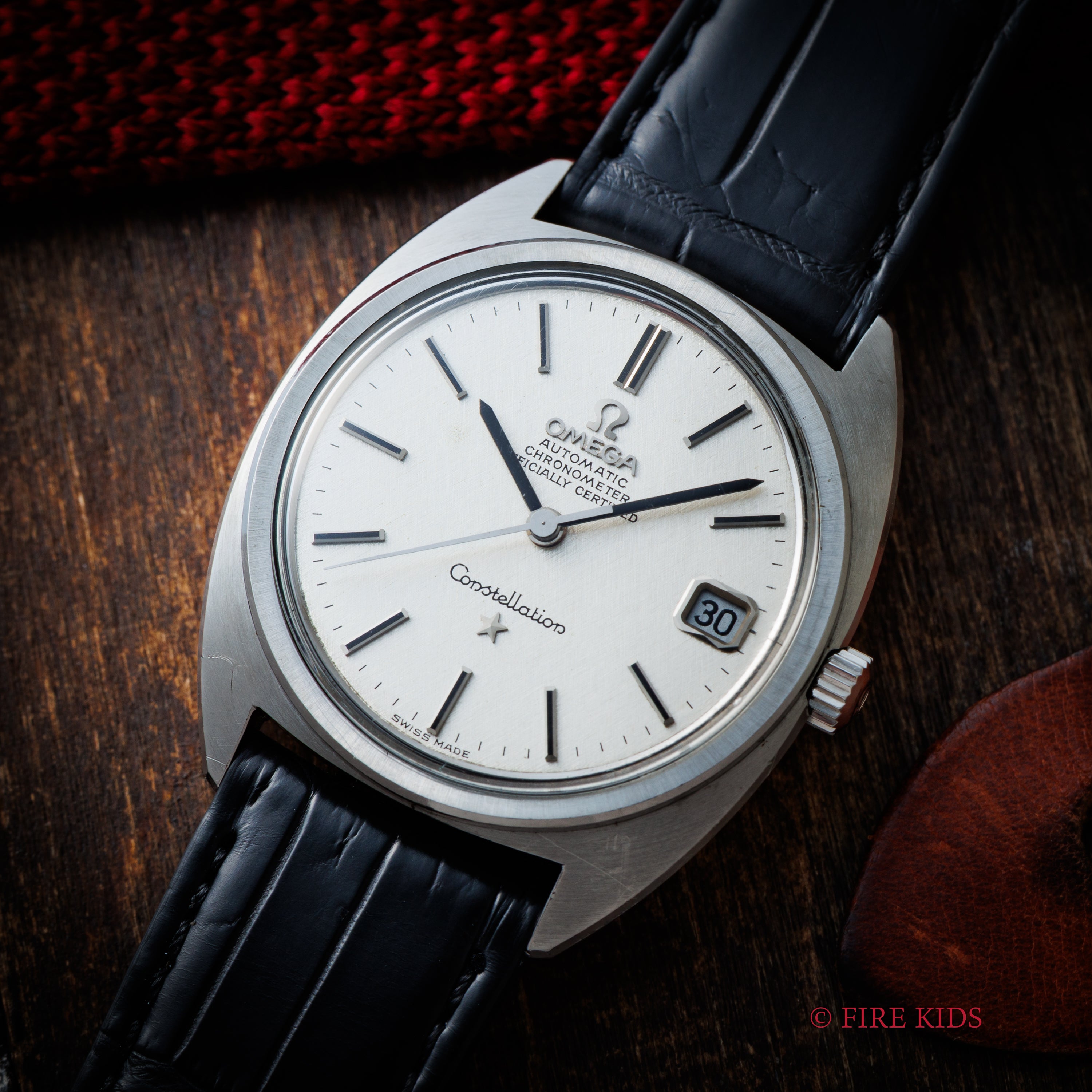 オメガ コンステレーション 1970年製 Ref.168.017 ジェンタ リネンダイヤル クロノメーター自動巻き