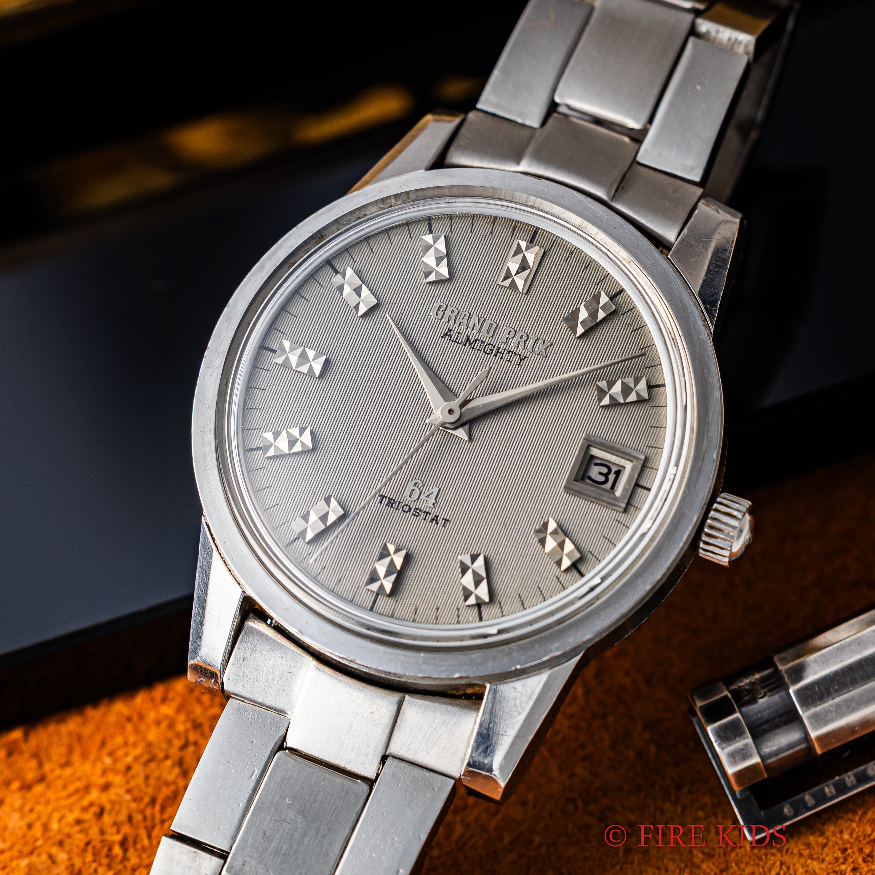 オリエント グランプリ64 オールマイティー 1964年発売 自動巻 希少文字盤