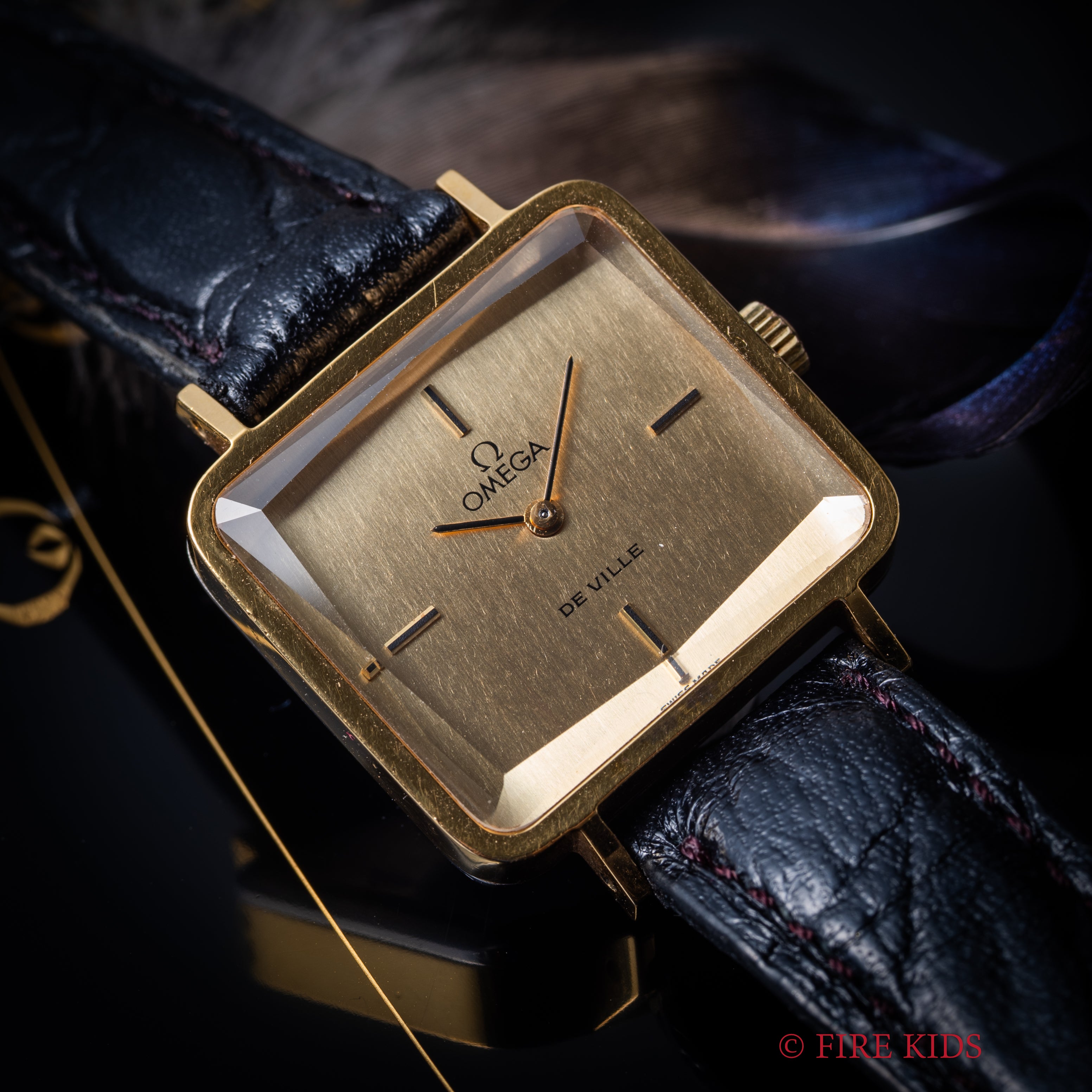 オメガ デ・ヴィル レディース Ref.511.0375 1970年製 手巻き カットガラス