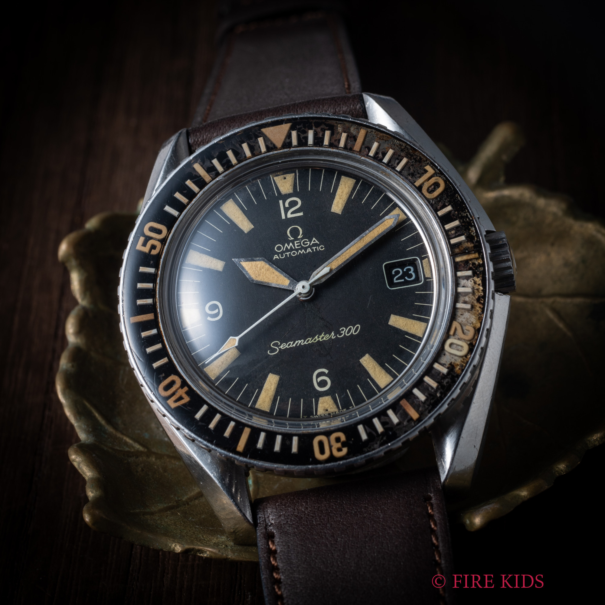 オメガ シーマスター300 1967年製 ST166.024 自動巻 Cal.565 メーカー修理明細