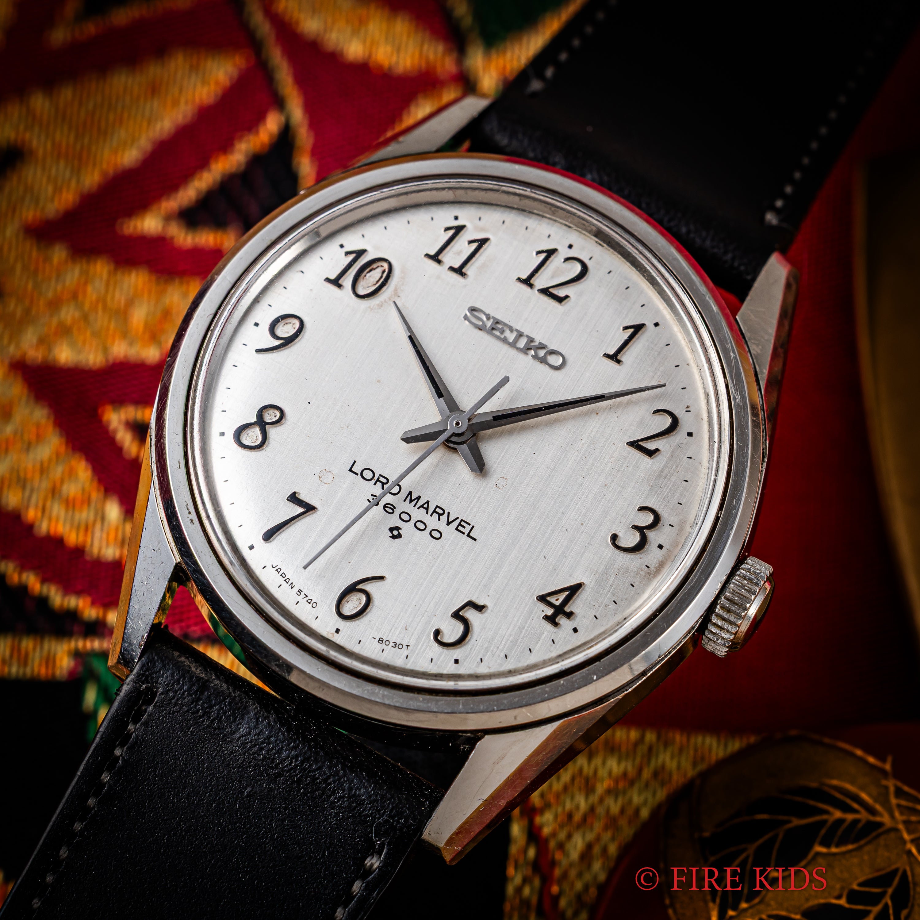 セイコー ロードマーベル 36000 1974年製 10振動手巻き ハイビートアラビアダイヤル