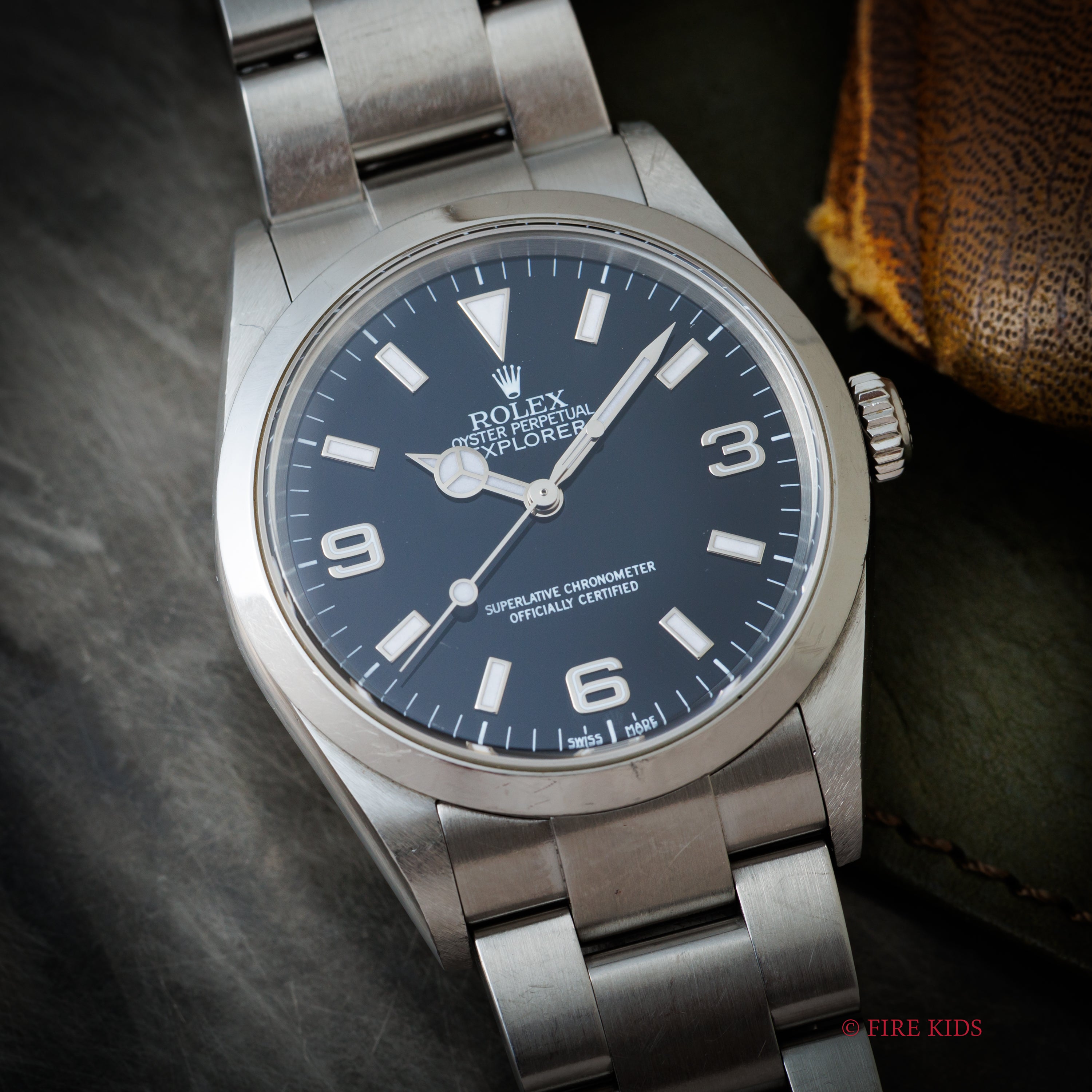 ロレックス エクスプローラー 2002年製 Ref.114270 箱ギャラ付き