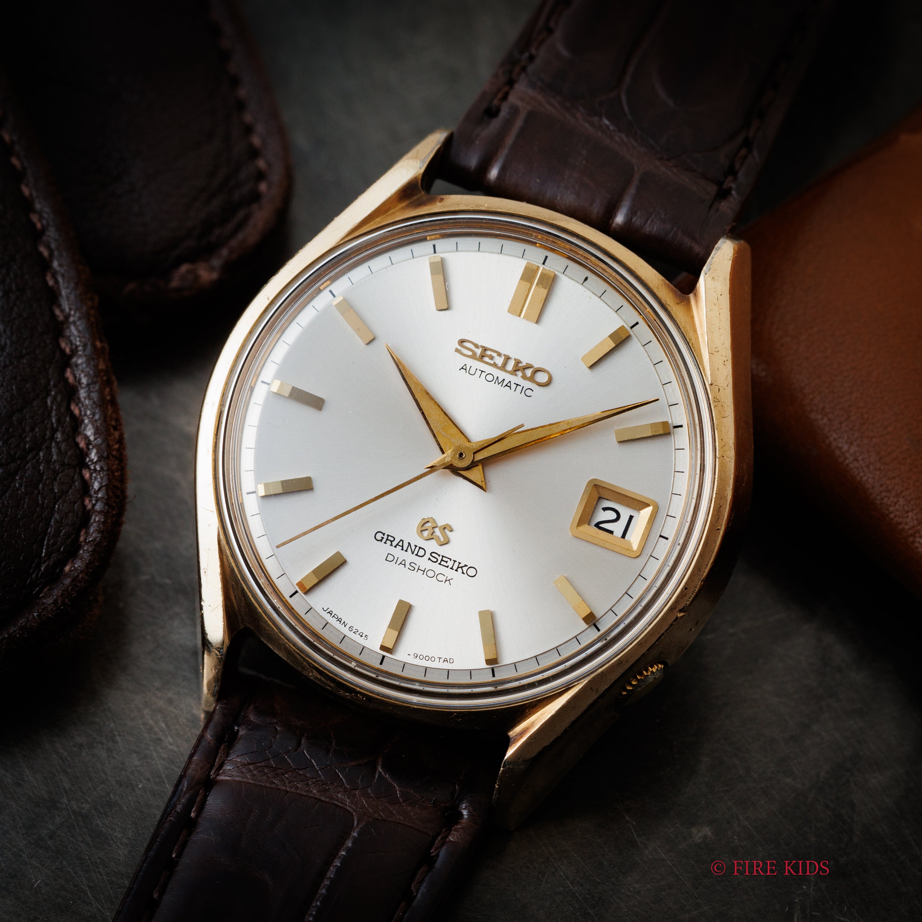 グランドセイコー 1967年製 Ref.6245-9001 キャップゴールド 自動巻き 62GS後期型