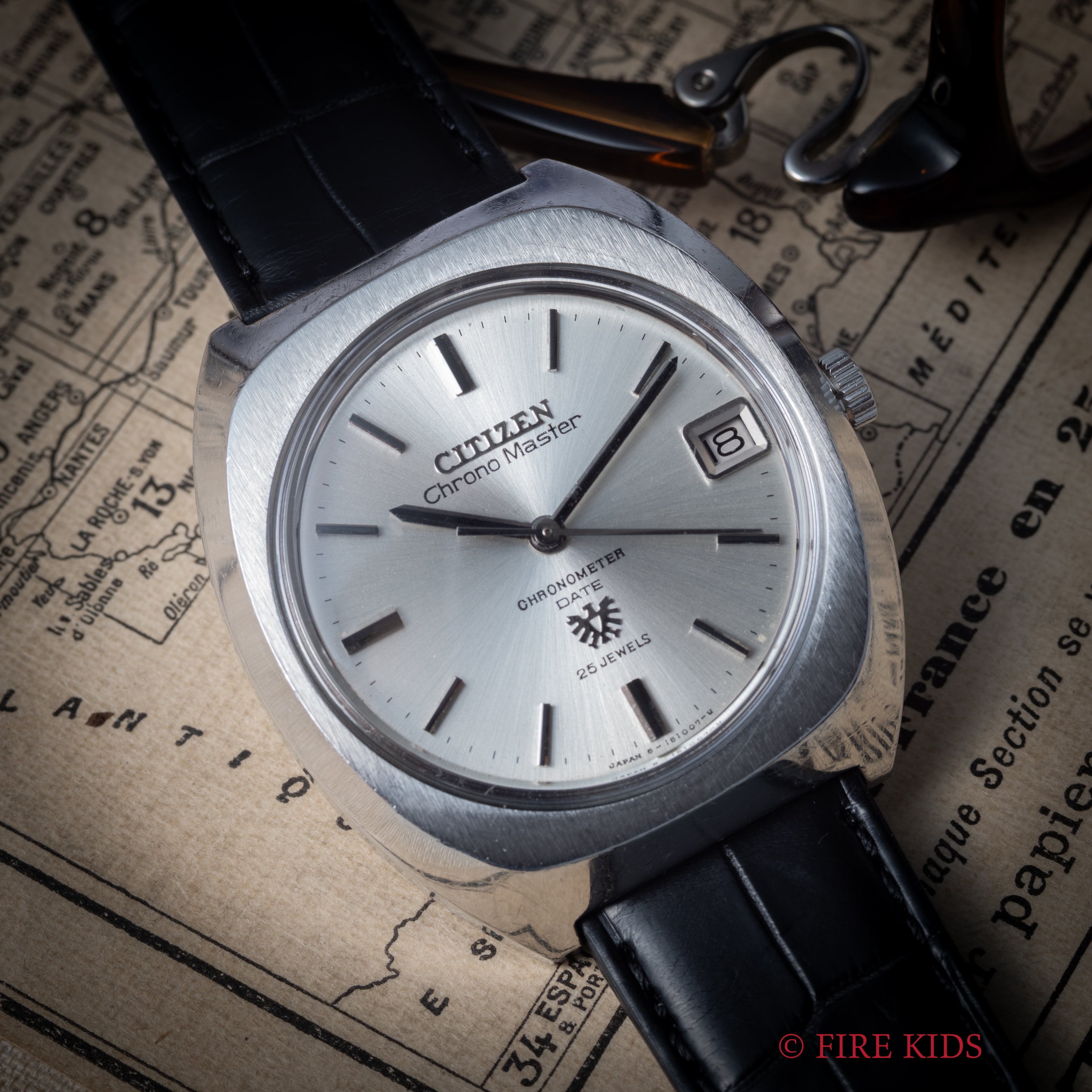 シチズン クロノマスター クロノメーター デイト 1969年製 25石 手巻き SS鷲メダリオン