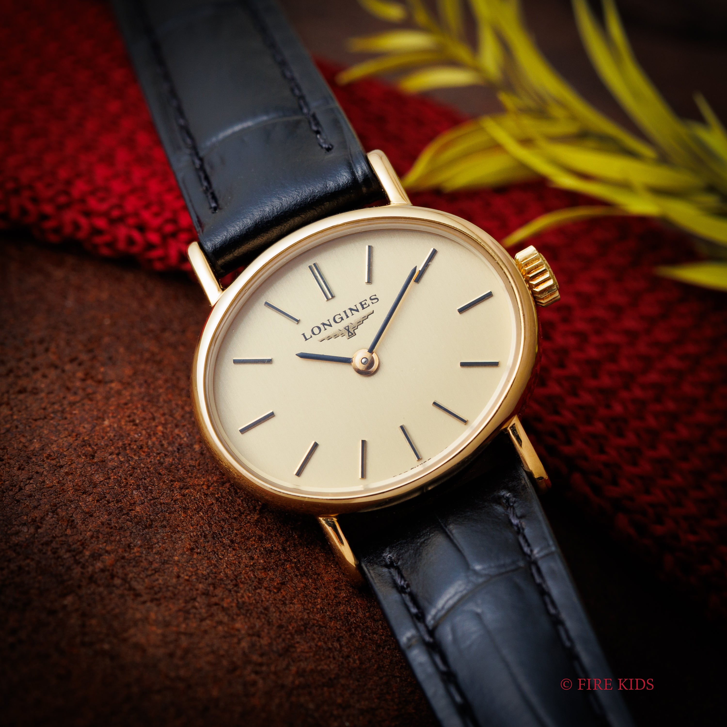 ロンジン レディース 1980年製 オーバルケース GP/ステンバック 手巻き