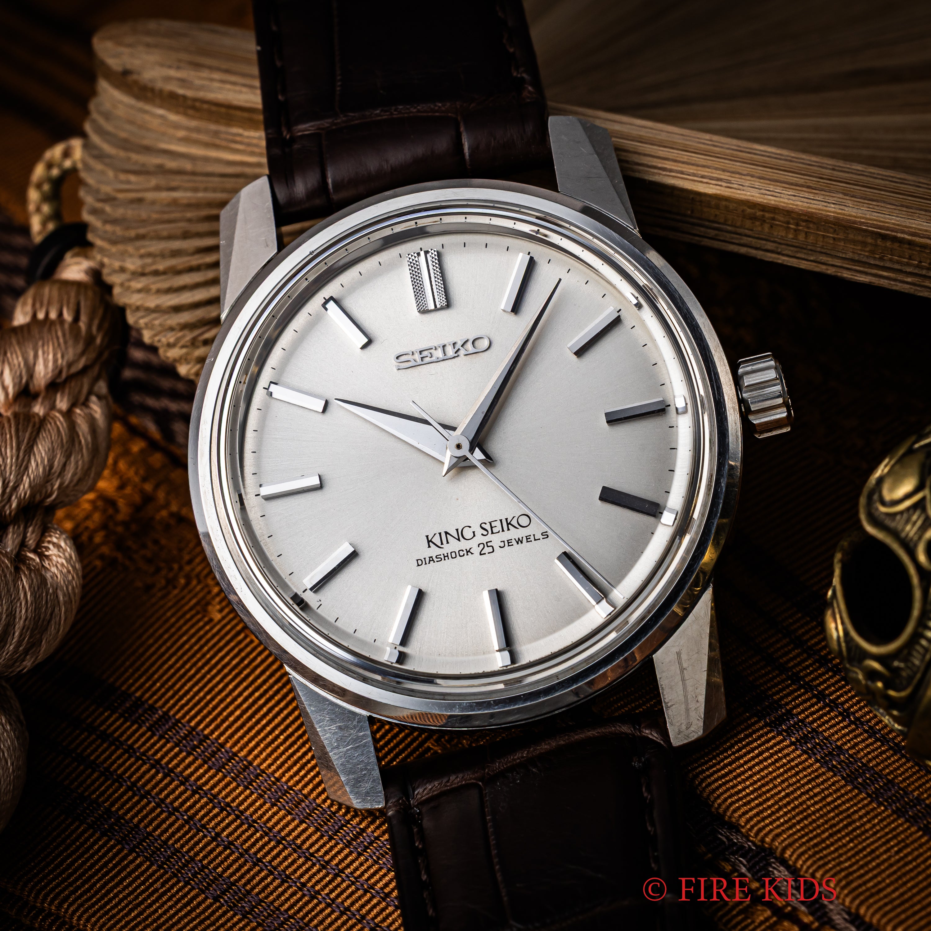 キングセイコー 1966年製 Ref.44-9990 盾メダリオン 44KS前期 手巻き