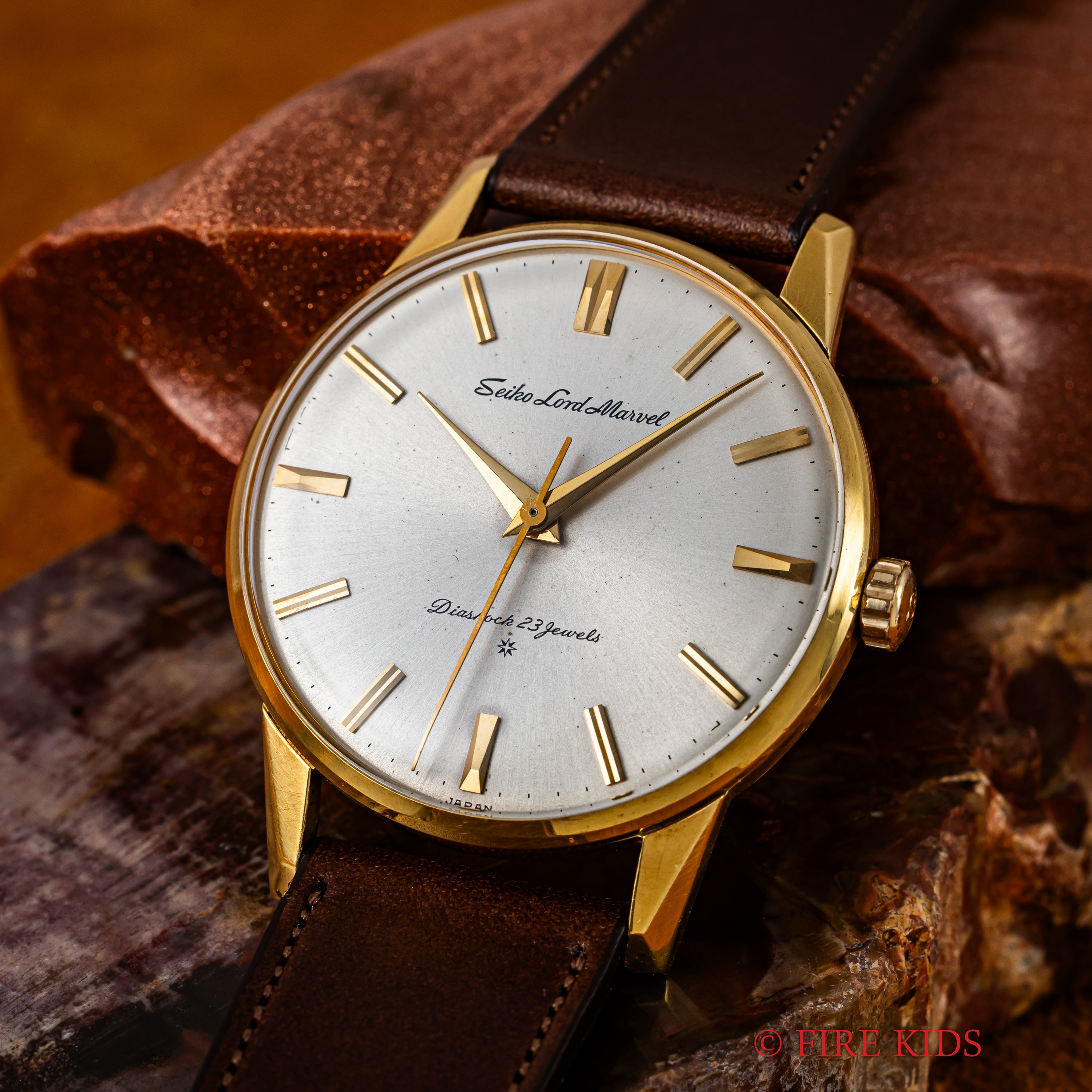 セイコー 18金無垢ロードマーベル 1963年製 Ref.15023LM 手巻き