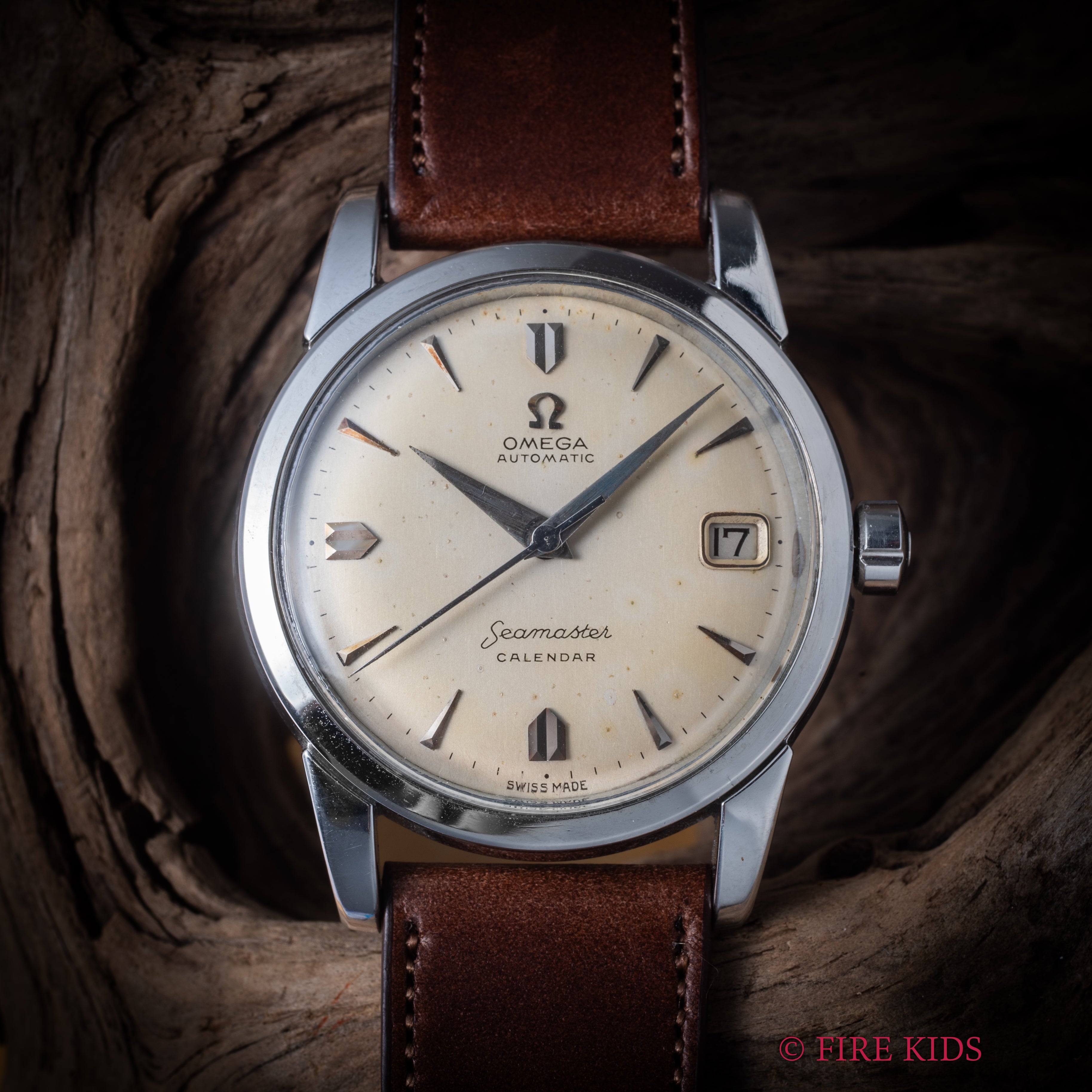 オメガ シーマスターカレンダー 1954年製 全回転ローター自動巻 Ref.2849 1SC Cal.503