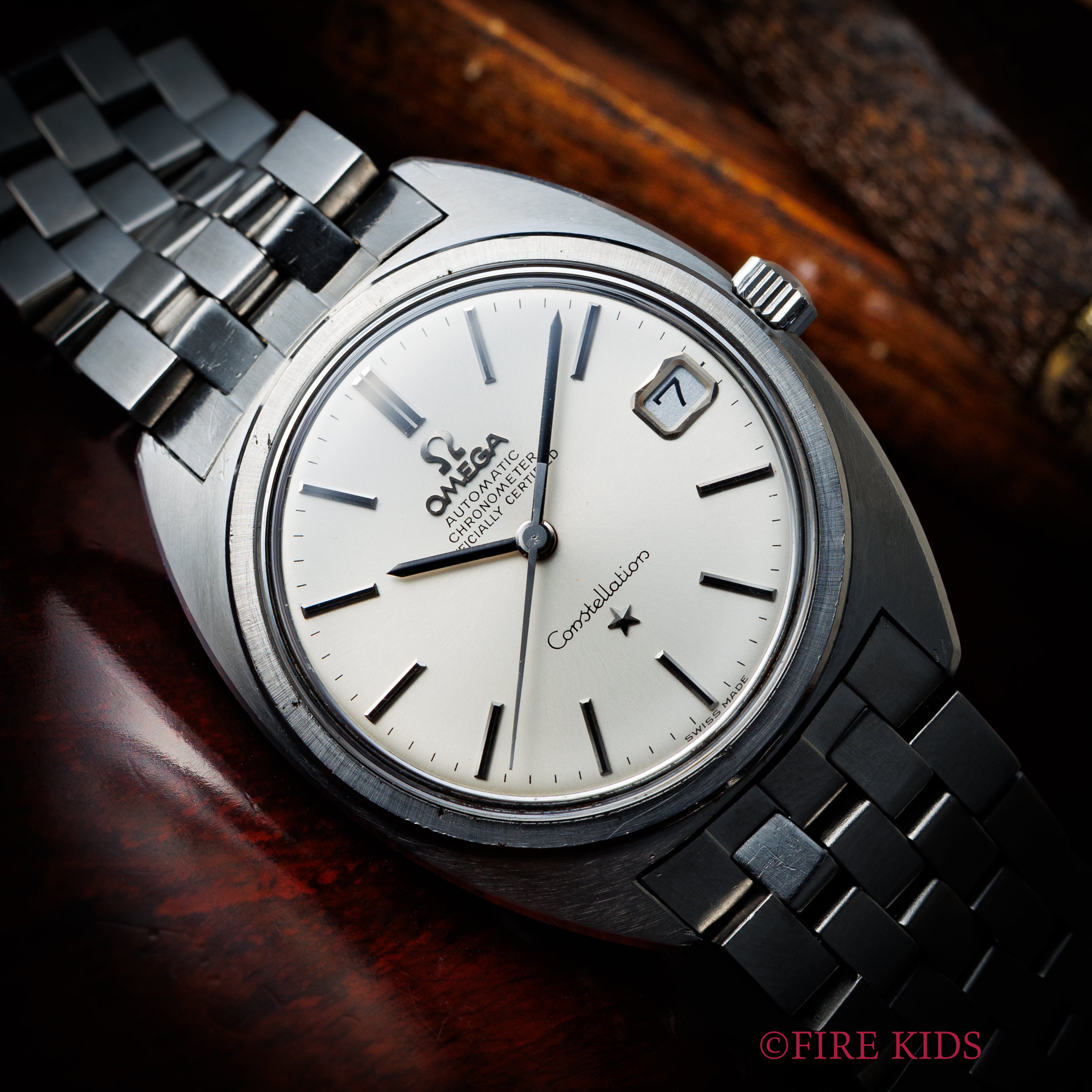 オメガ コンステレーション ジェンタデザイン前期型 1969年製 Ref.168.017 SP 純正ブレス付