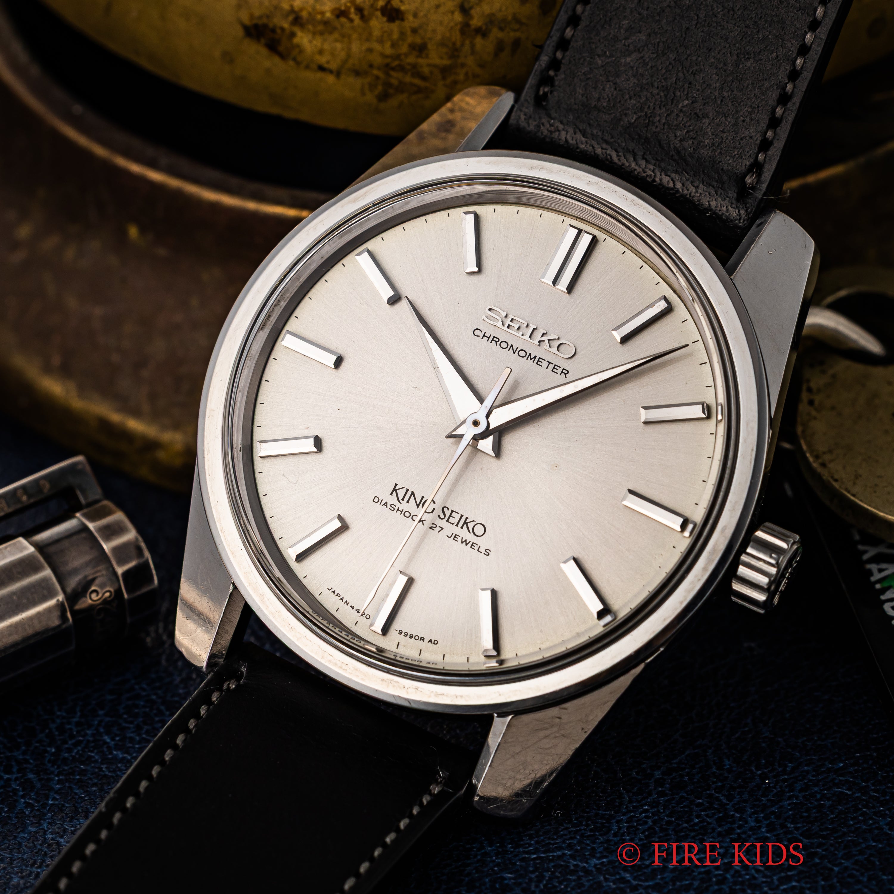 キングセイコー クロノメーター 後期 1966年製 Ref.4420-9990 獅子メダル ロービート手巻き