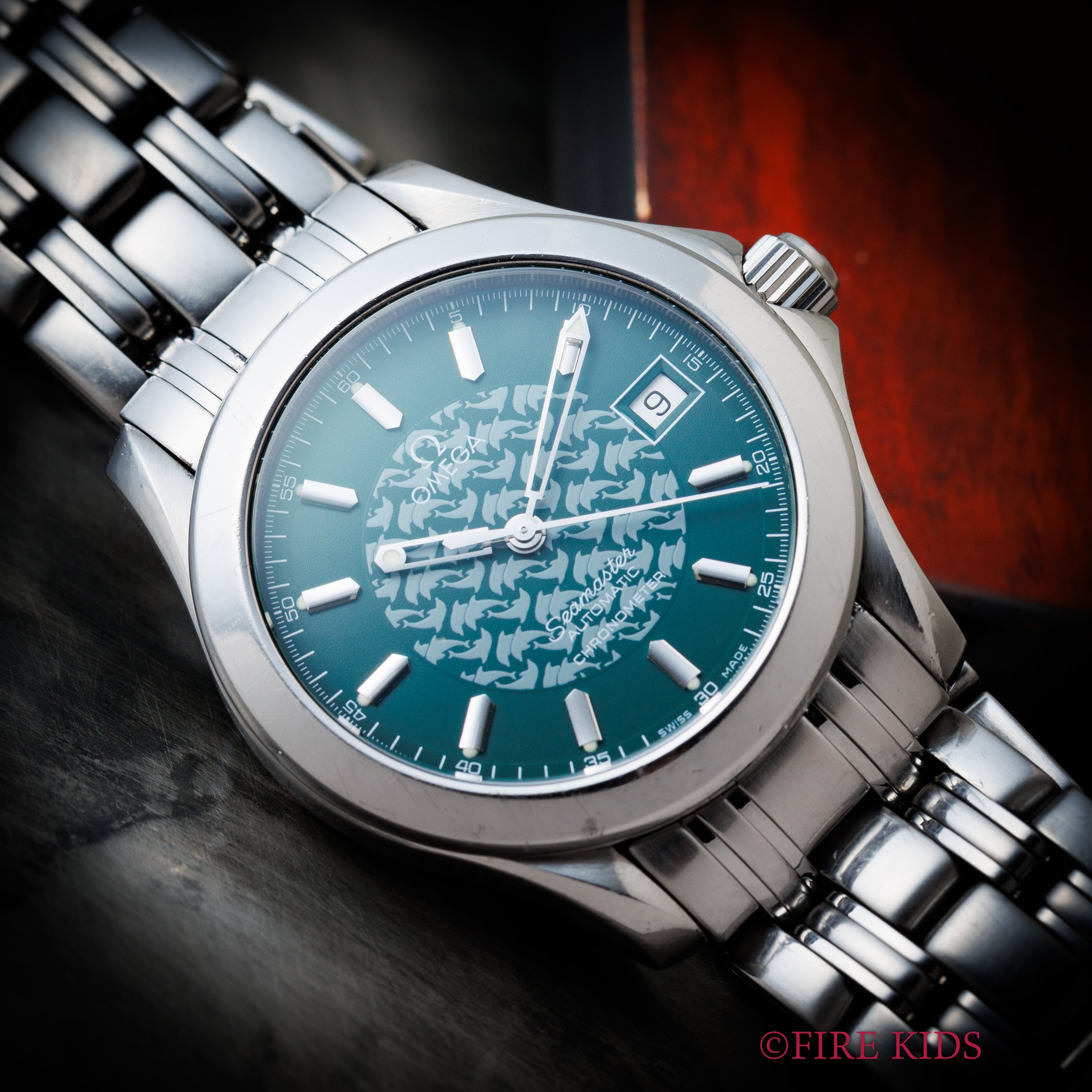 オメガ シーマスター120 ジャック・マイヨール 1998年製 限定モデル 自動巻き Ref.2506.70 Cal.1120