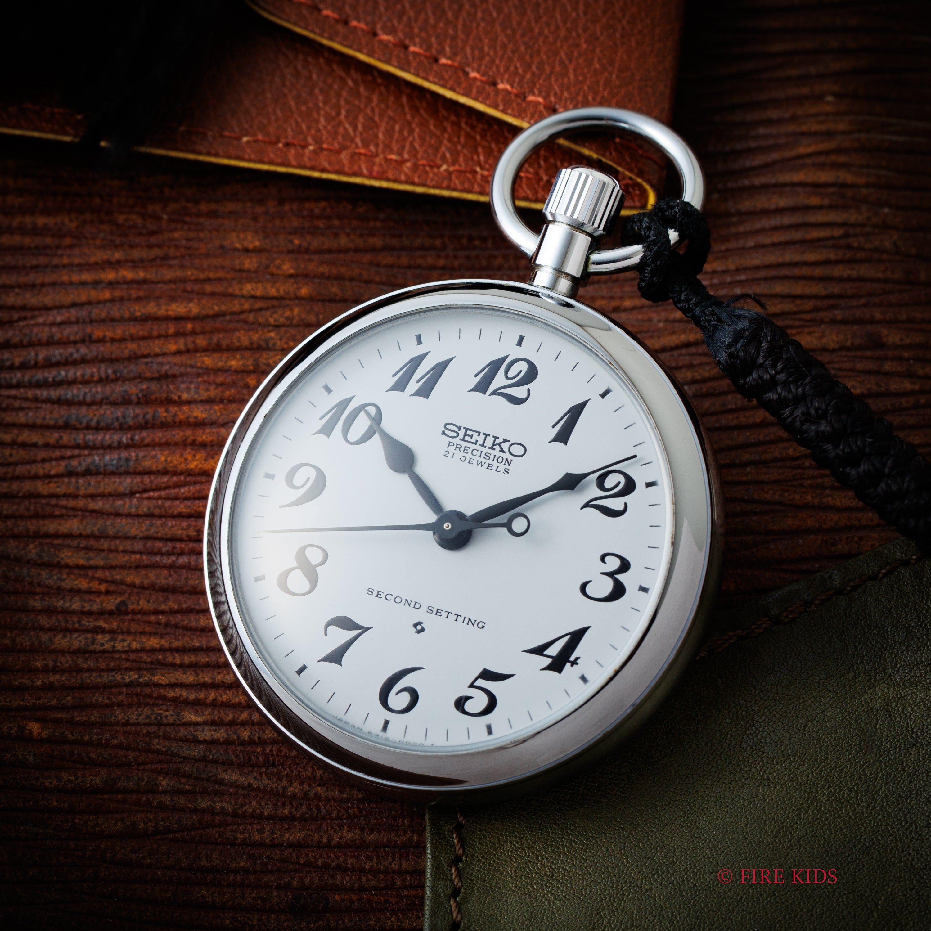 セイコー 国鉄 鉄道時計 1978年製 1979年(昭和54年)支給 懐中時計 セコンドセッティング 名古屋鉄道管理局