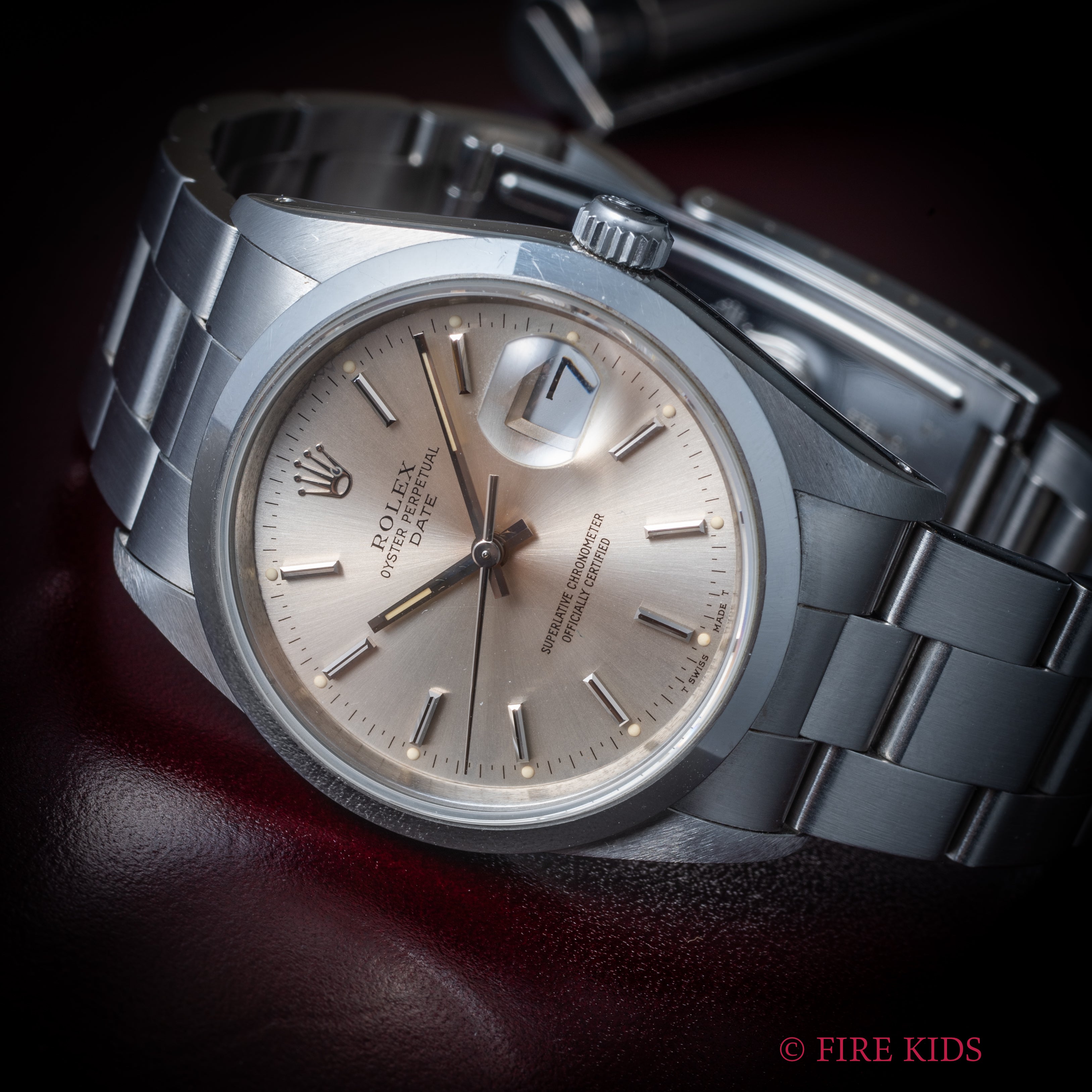 ロレックス 1991年製 オイスターパーペチュアルデイト Ref.15200 3連オイスターブレス