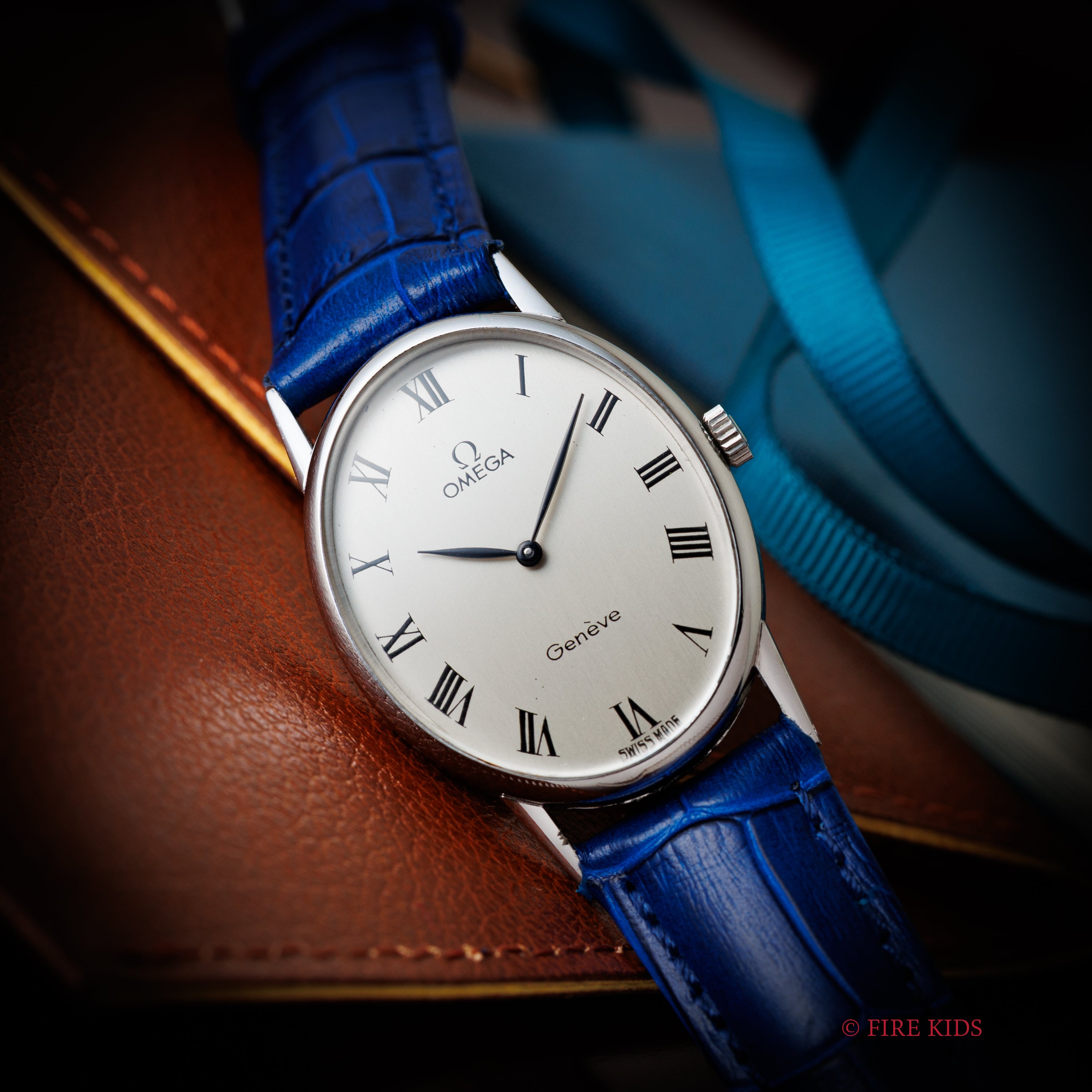 オメガ 1973年 ジュネーブ オーバルケース ローマンダイヤル 手巻き Cal.625