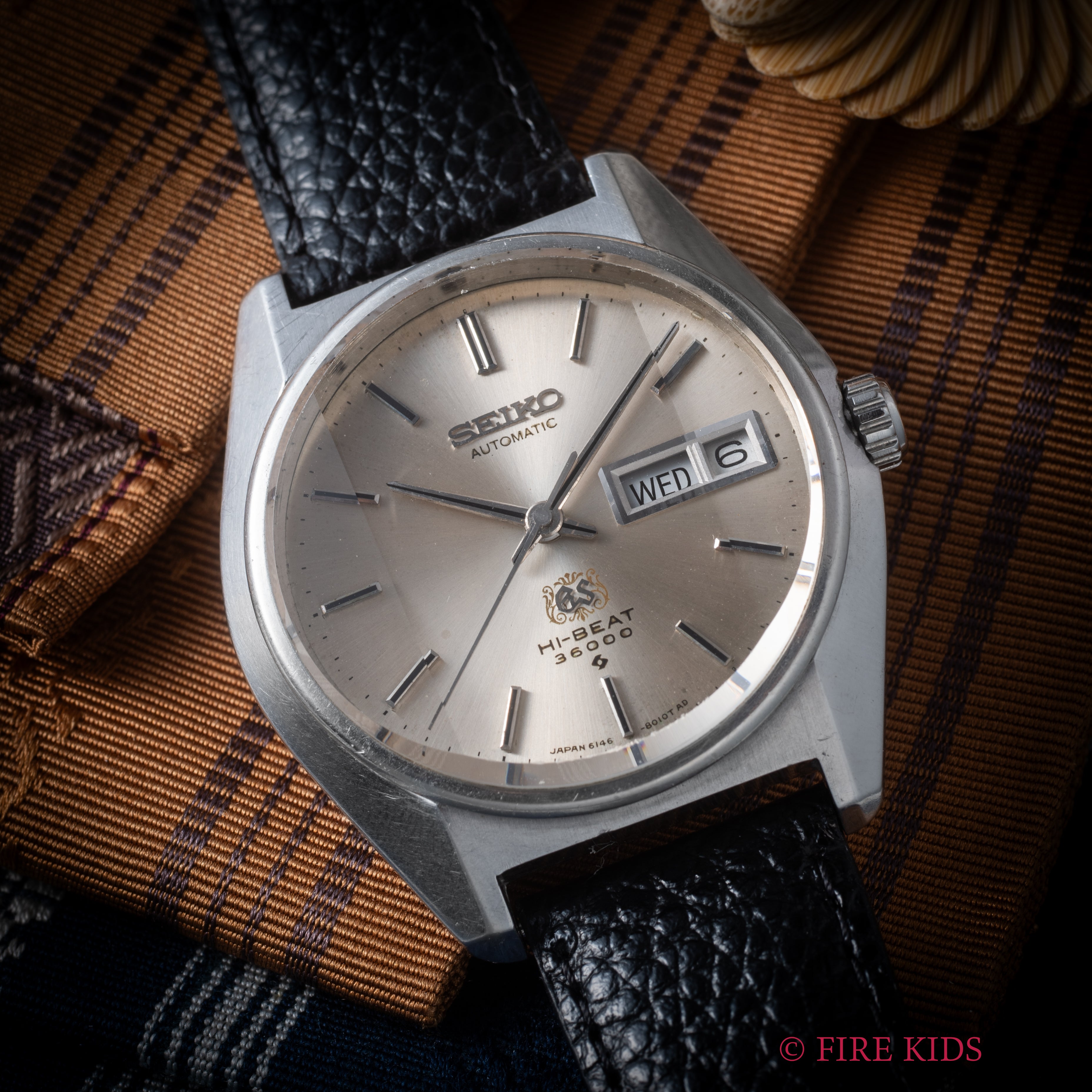 グランドセイコー 1969年製 Ref.6146-8010 10振動自動巻 61GS 唐草GS GS尾錠