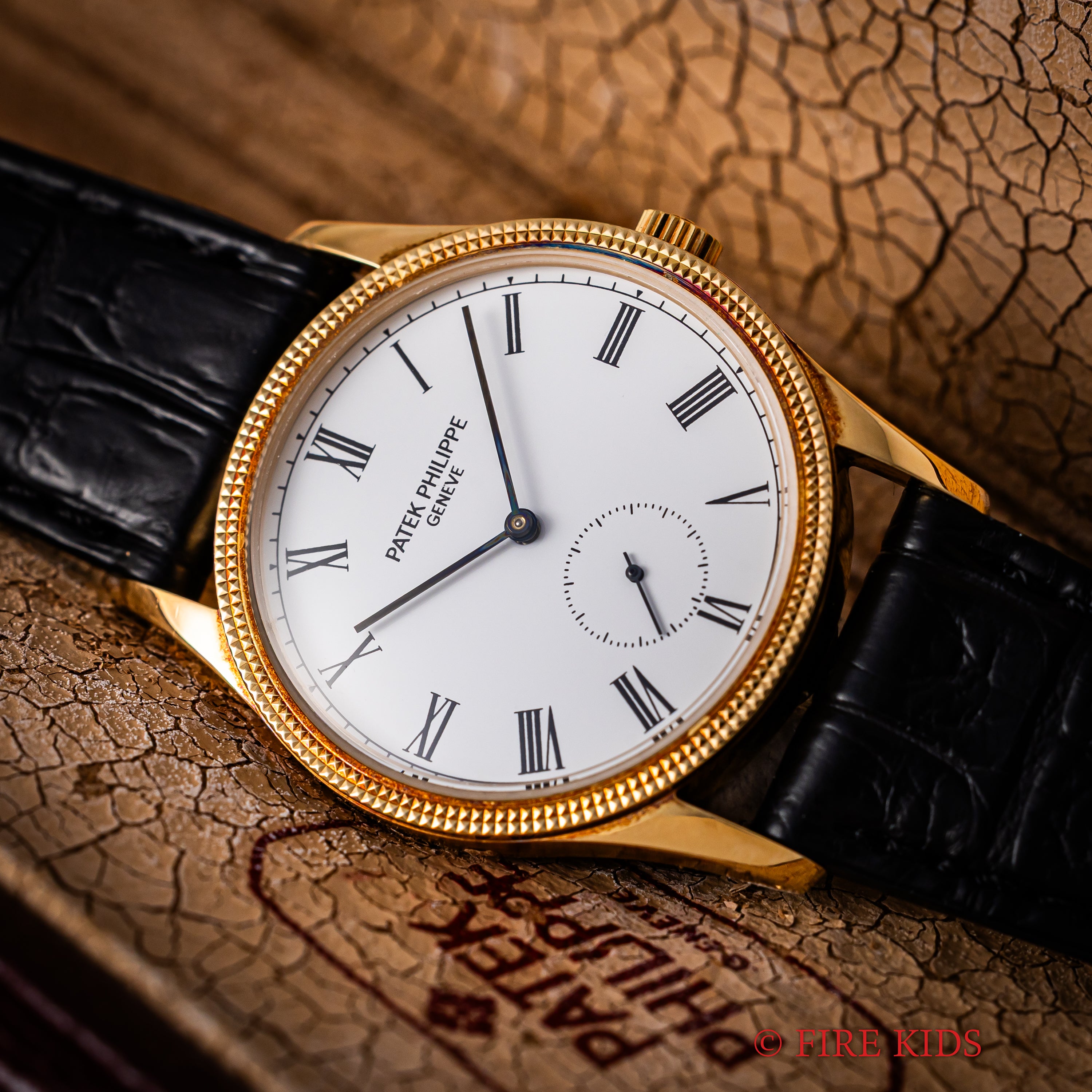 パテック・フィリップ 1993年製 カラトラバ Ref.3796D 18K ホワイトローマンダイヤル