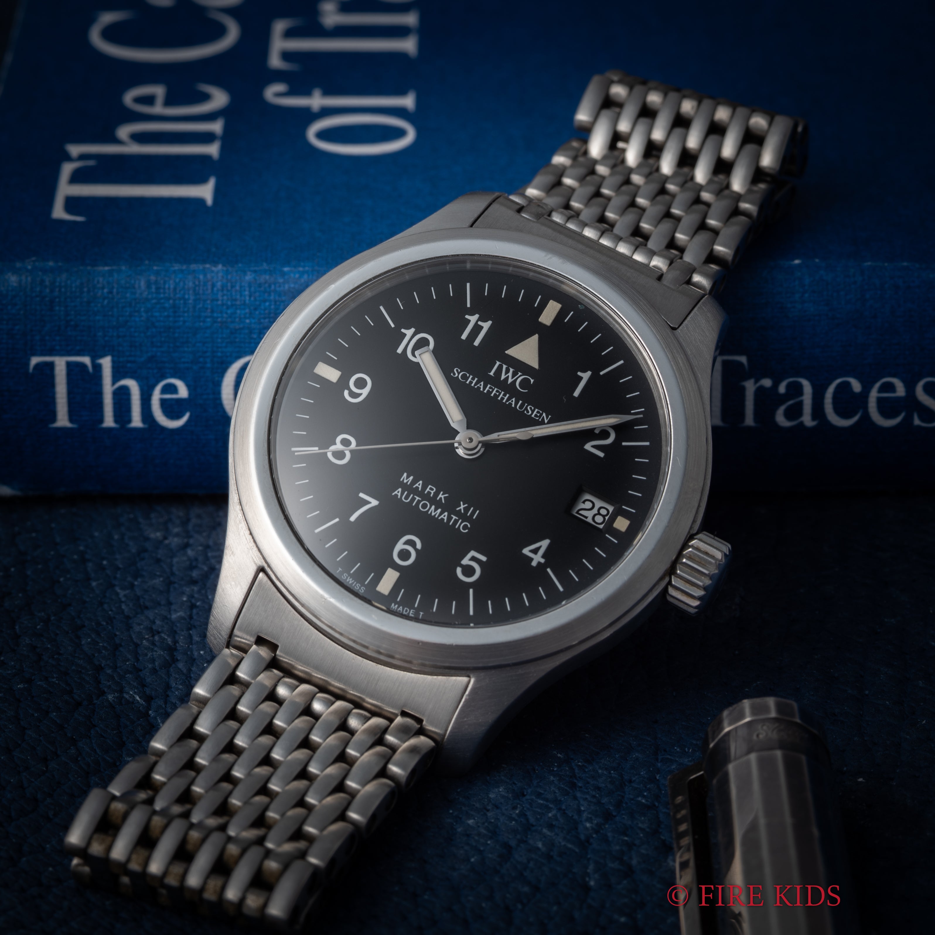 IWC マーク12 1995年製 Cal.884/2 Ref.3241 自動巻き 純正ブレス ギャランティカード付き