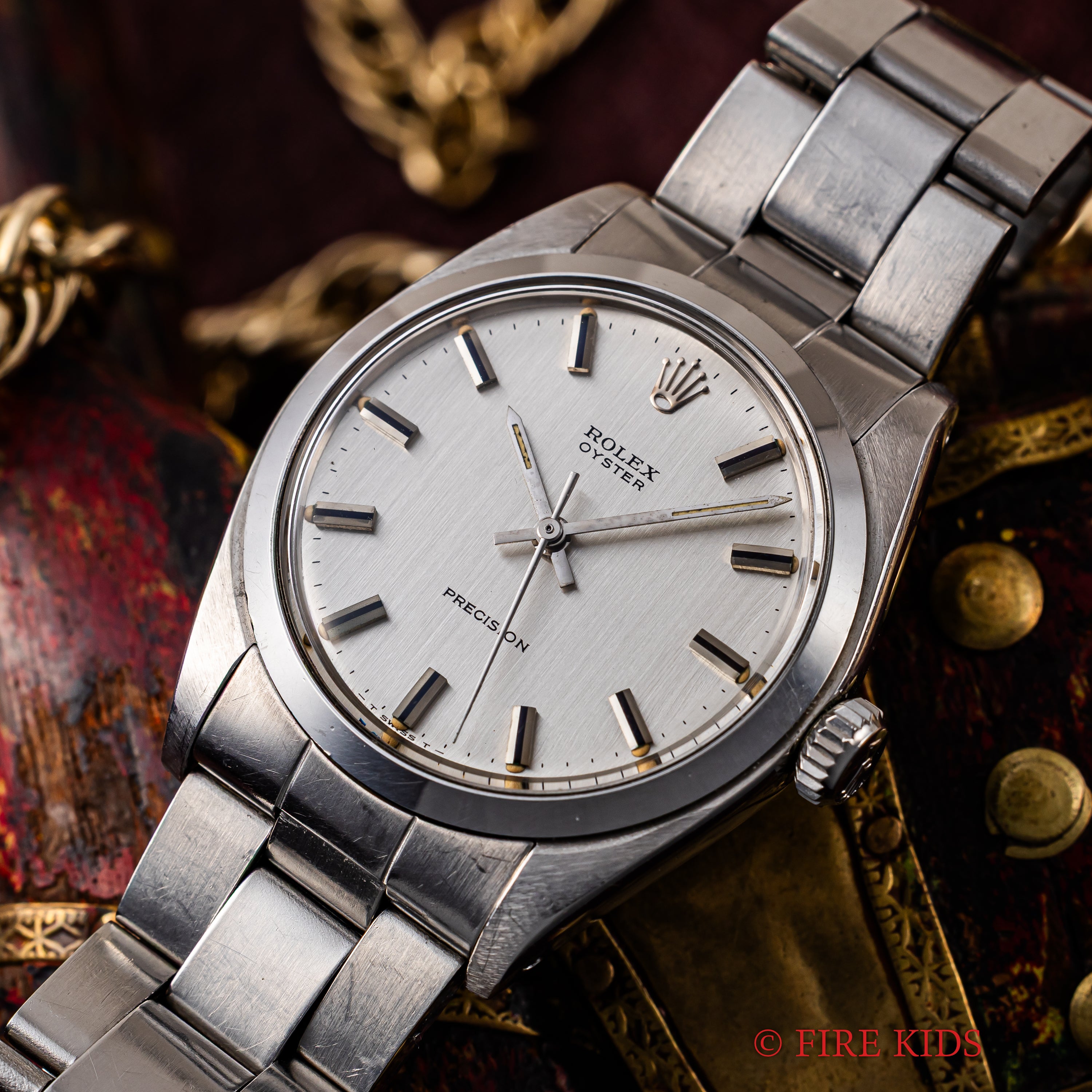 ロレックス オイスター 1970年製 Ref.6426 シルバーダイヤル