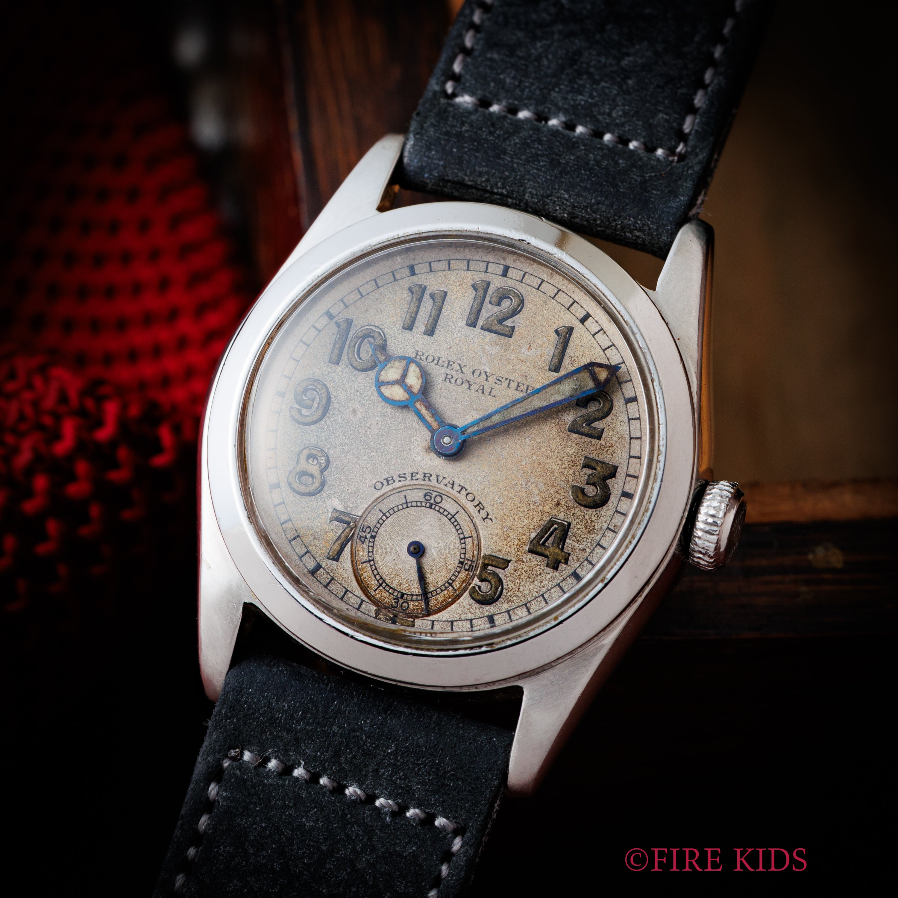 ロレックス オイスターロイヤル スモセコ 1942年製 Ref.4220