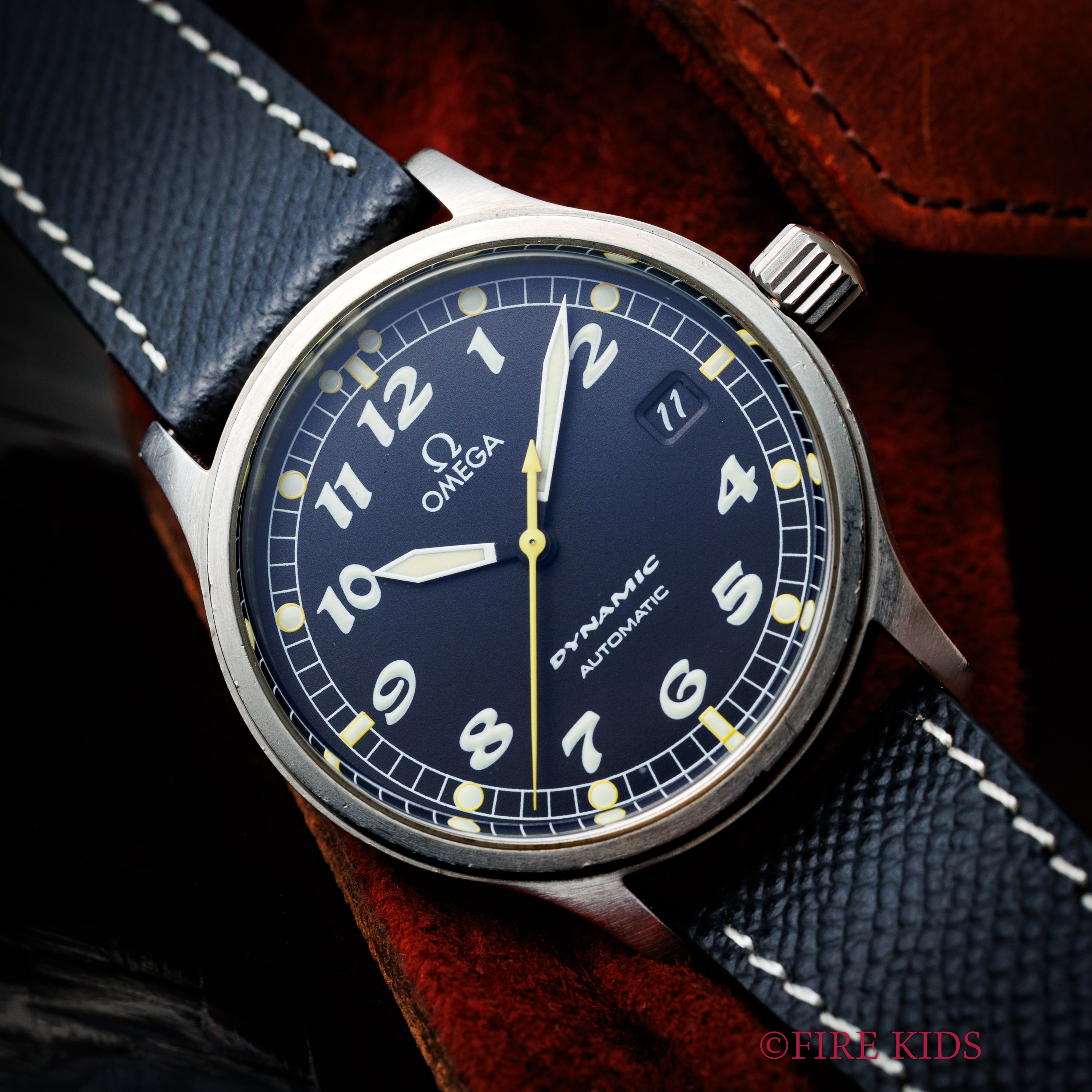 オメガ ダイナミック Ⅲ 1998年製 自動巻 Ref.166.0310 保証書付