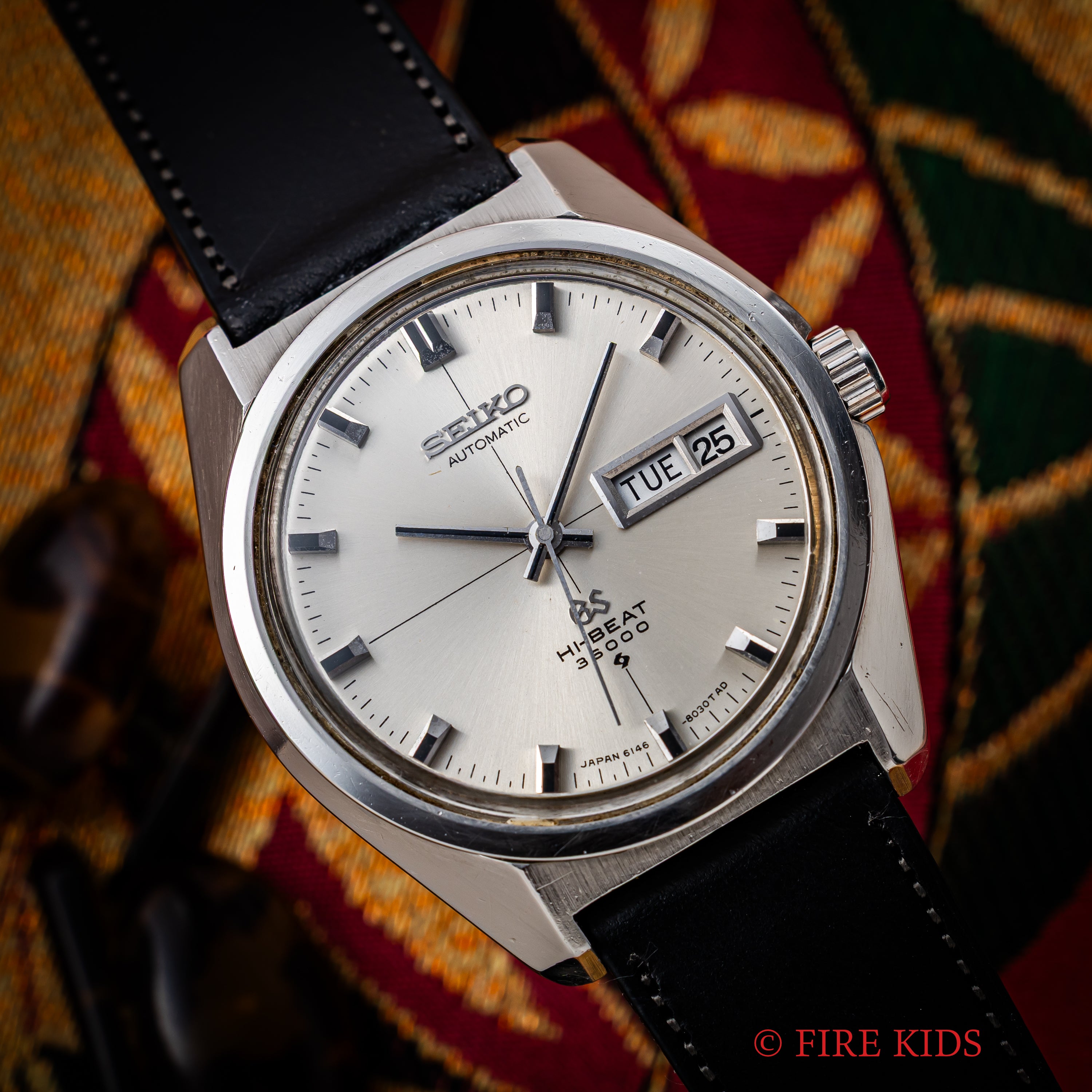 グランドセイコー 1969年製 10振動自動巻 Ref.6146-8000 61GS クロスラインダイヤル ハイビート 36000