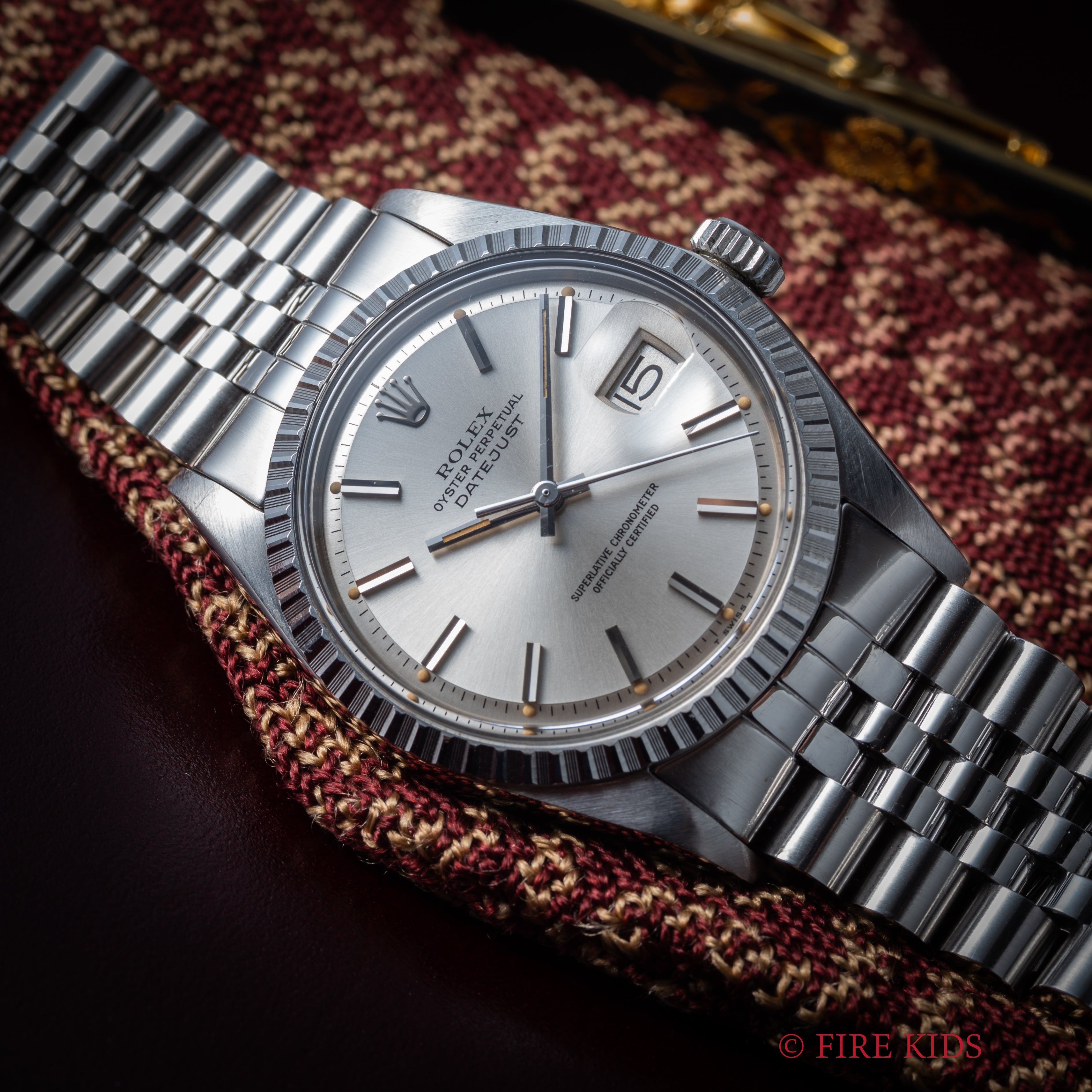 ロレックス デイトジャスト1977年製 Ref.1603 シルバーダイヤル 純正ジュビリーブレス