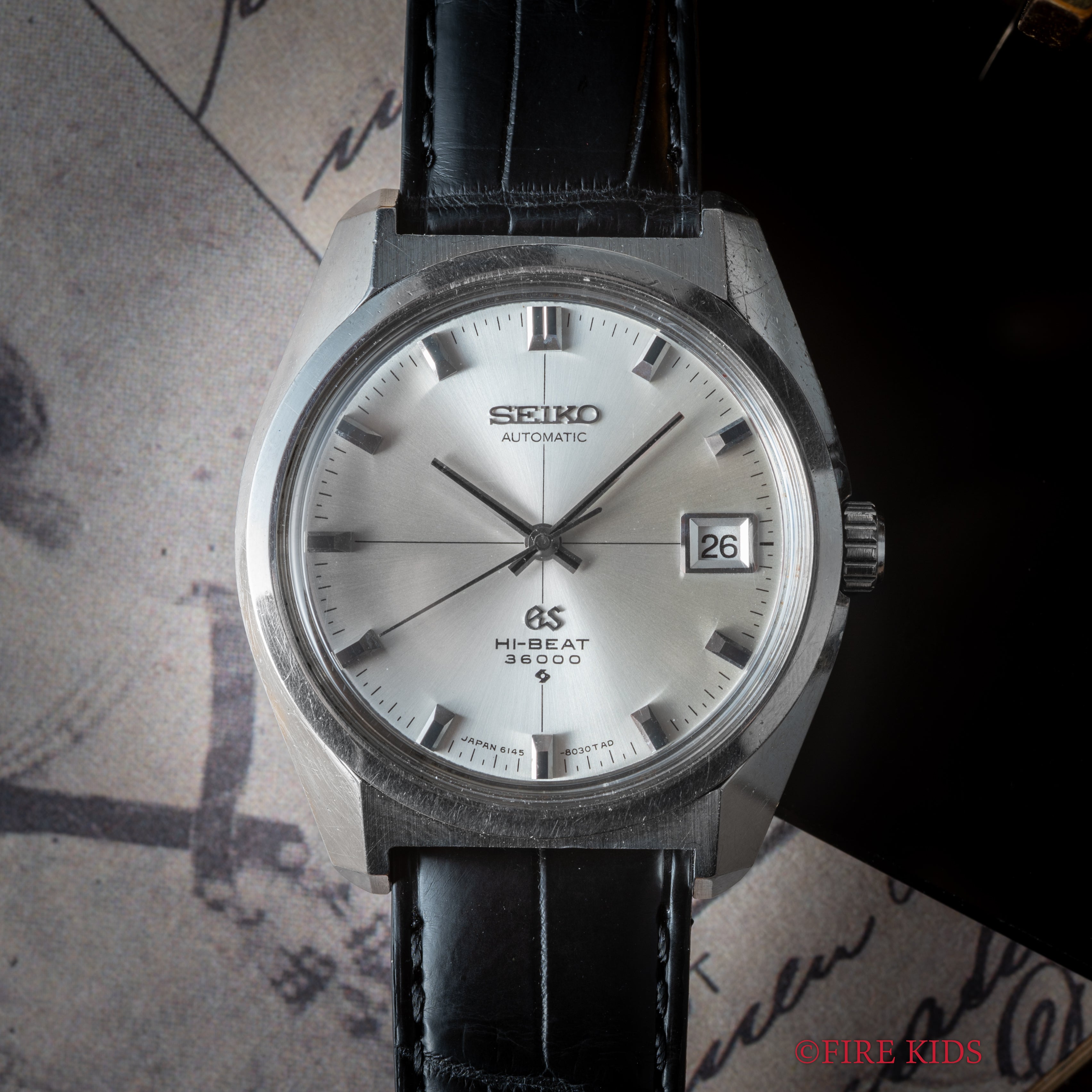 グランドセイコー ハイビート 36000 1969年製 Ref.6145-8000 61GS クロスライン