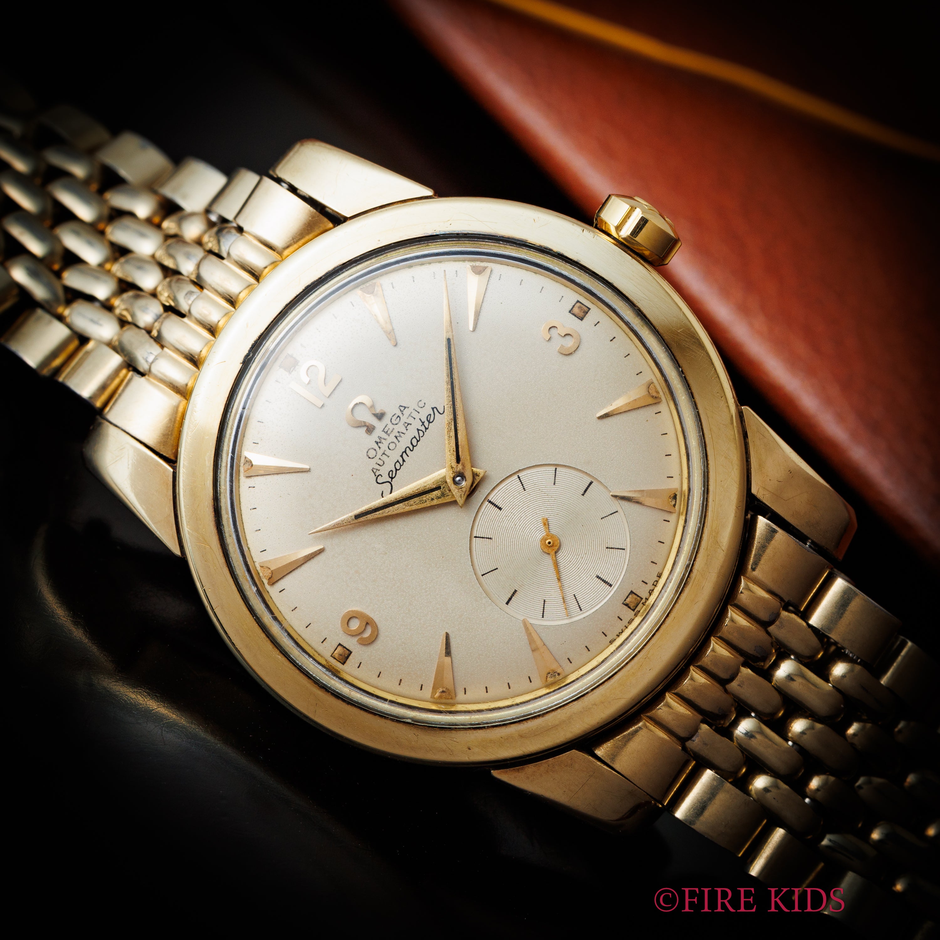 オメガ シーマスター スモセコ CAPゴールド Ref.2576-1