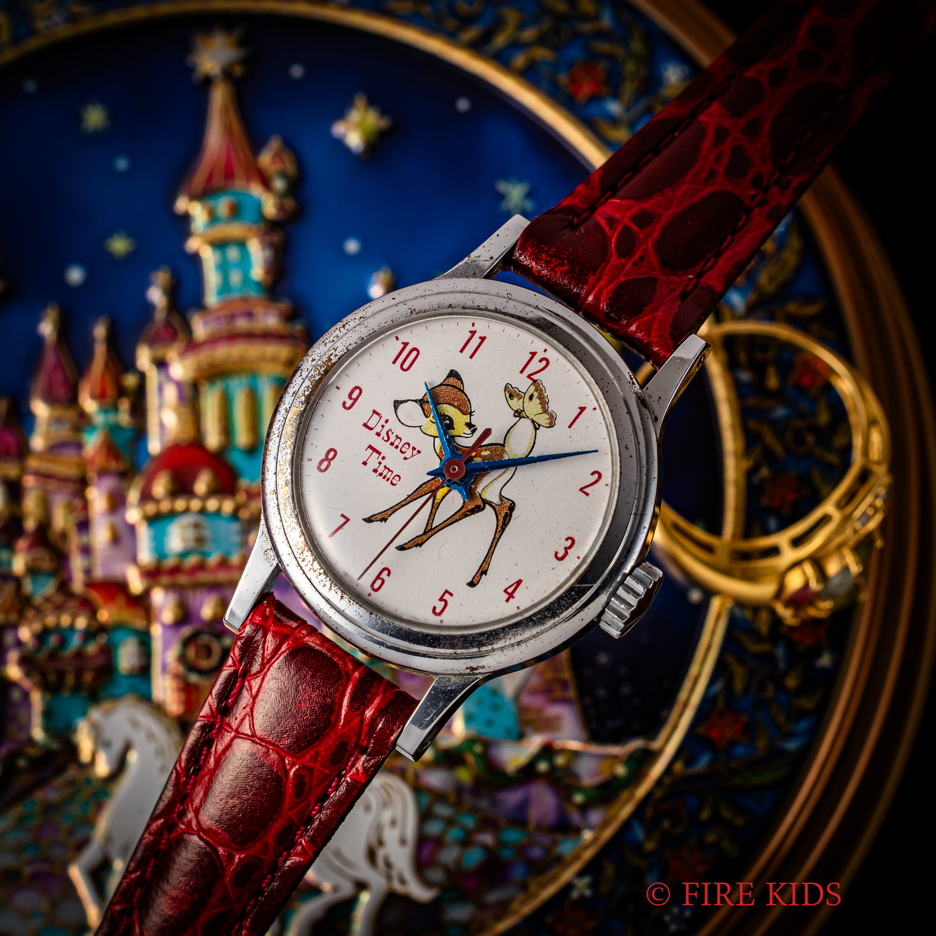 セイコー ディズニータイム バンビ 1960年代製 Ref.10200 手巻き Cal.375