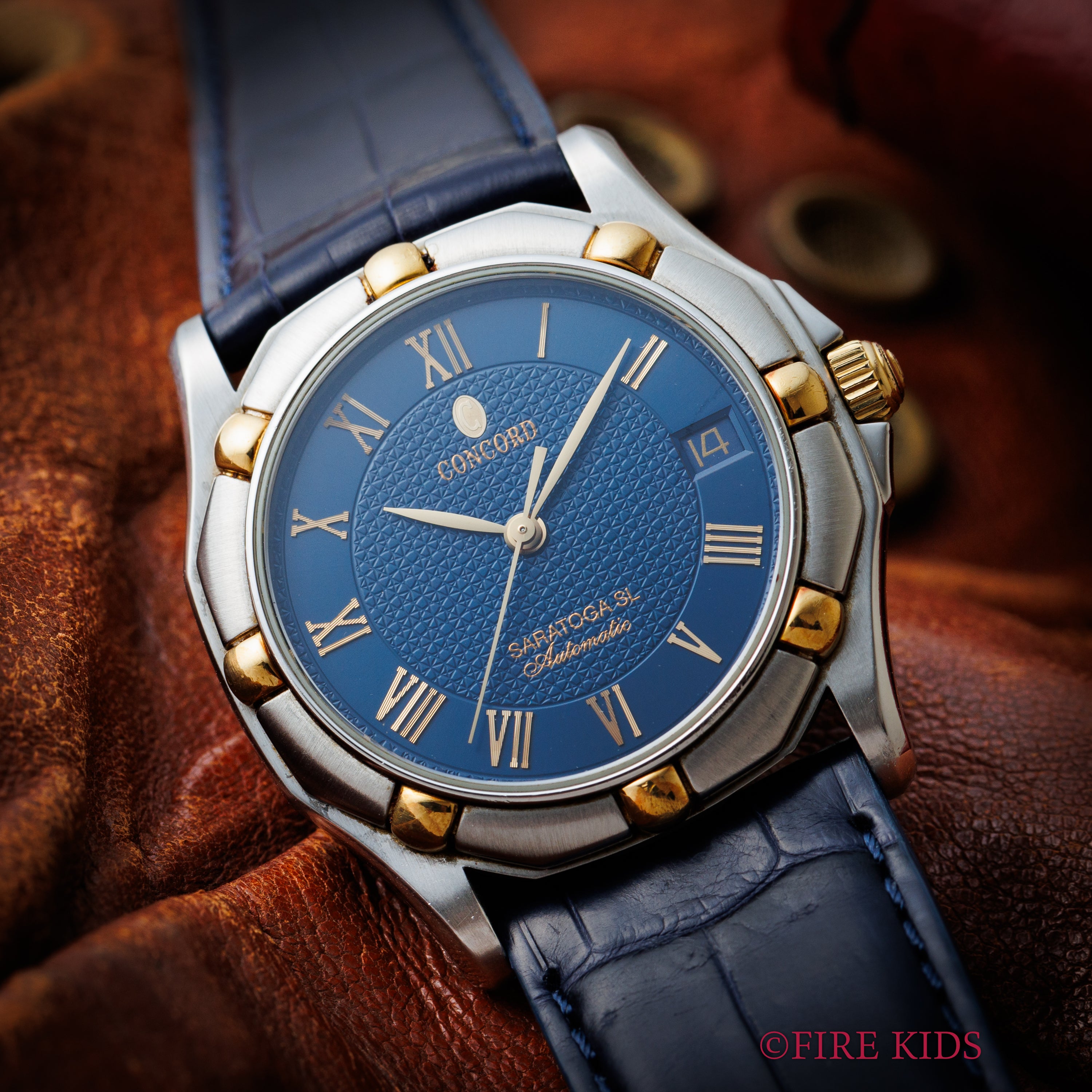 コンコルド サラトガ SL スケルトン 青木功モデル 300本限定 1996年製 Ref.15.A9.230