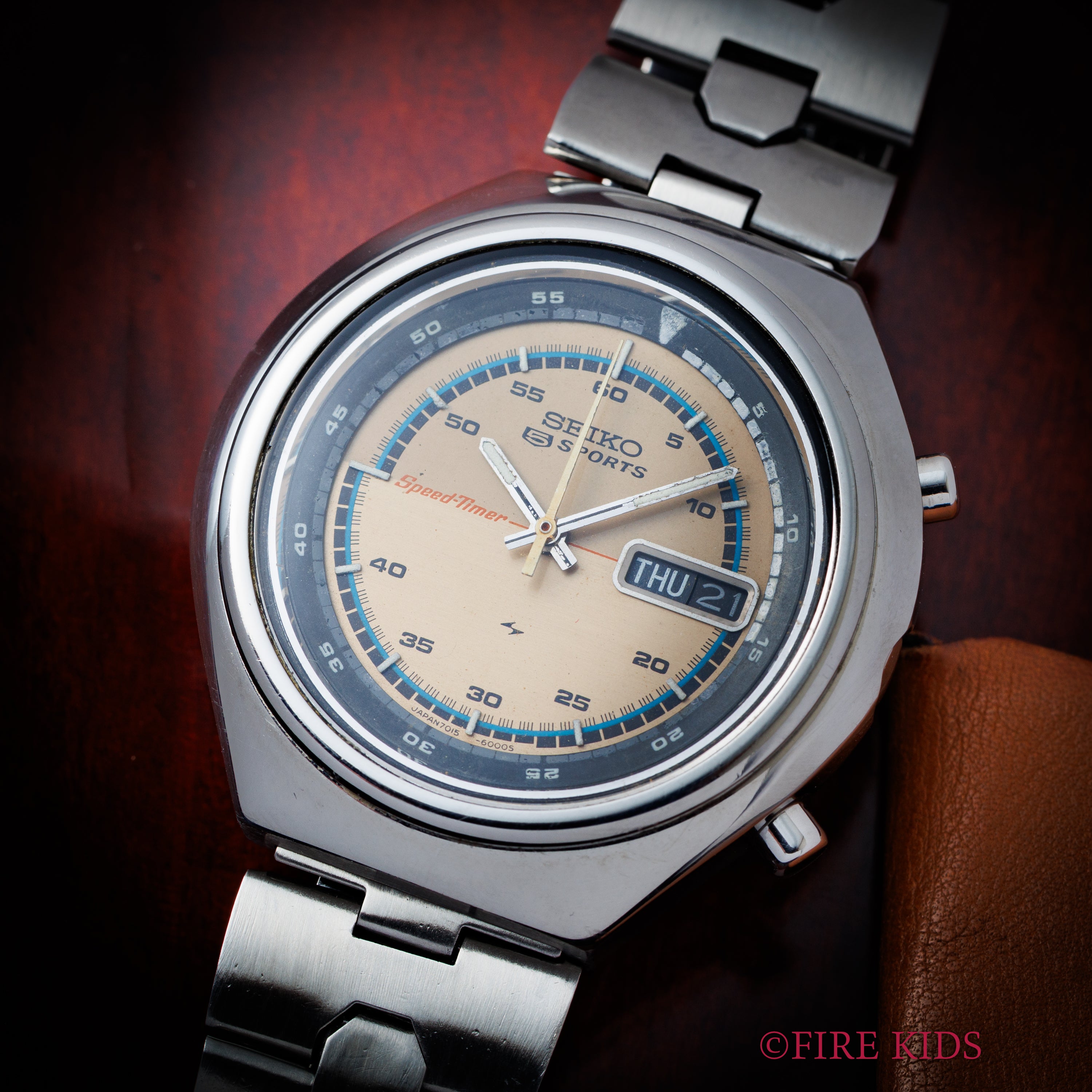 セイコー 5スポーツ スピードタイマー ナナマル 1973年製 Ref.7015-6000