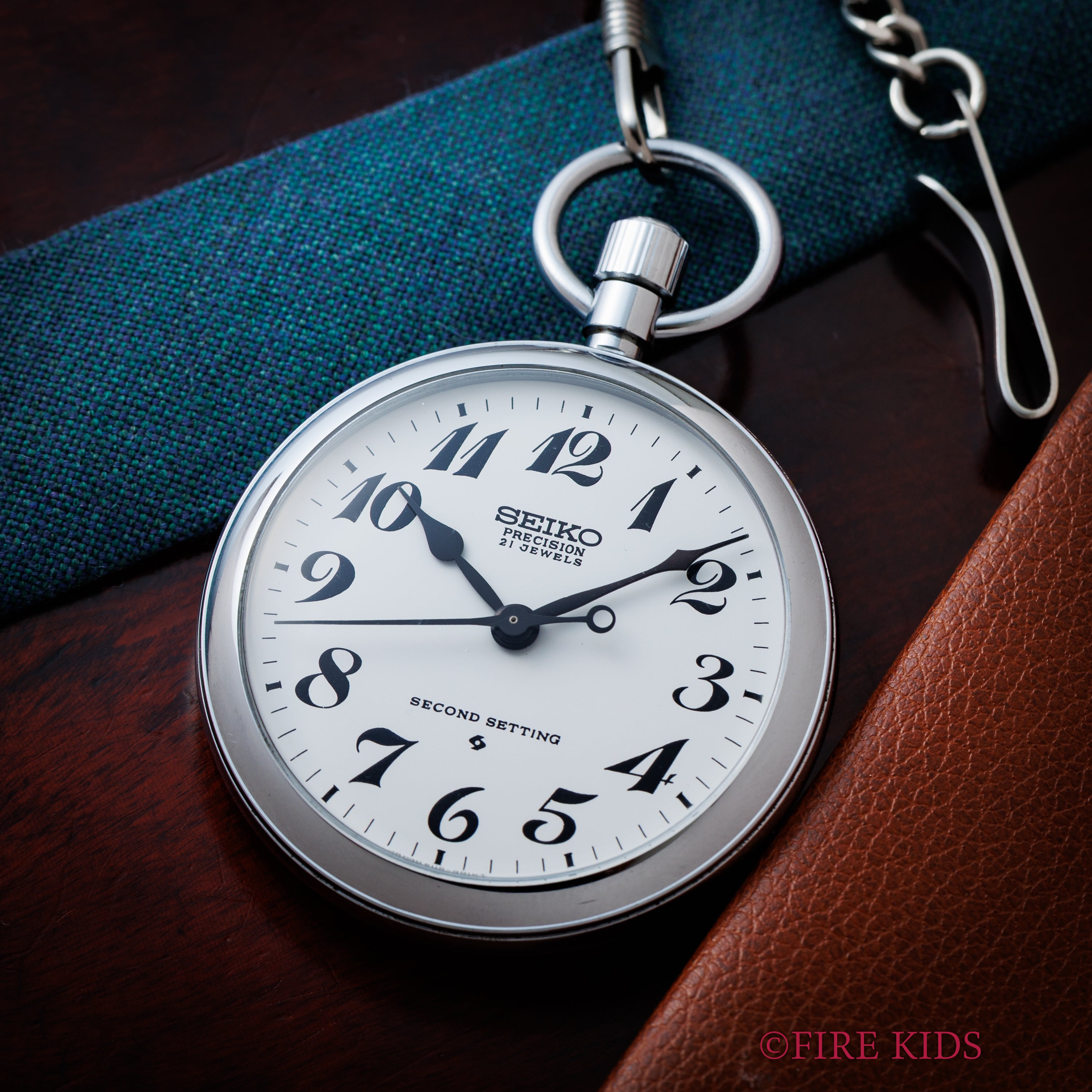 セイコー 国鉄 新幹線総局鉄道時計 1973年製 懐中時計 セコンドセッティング