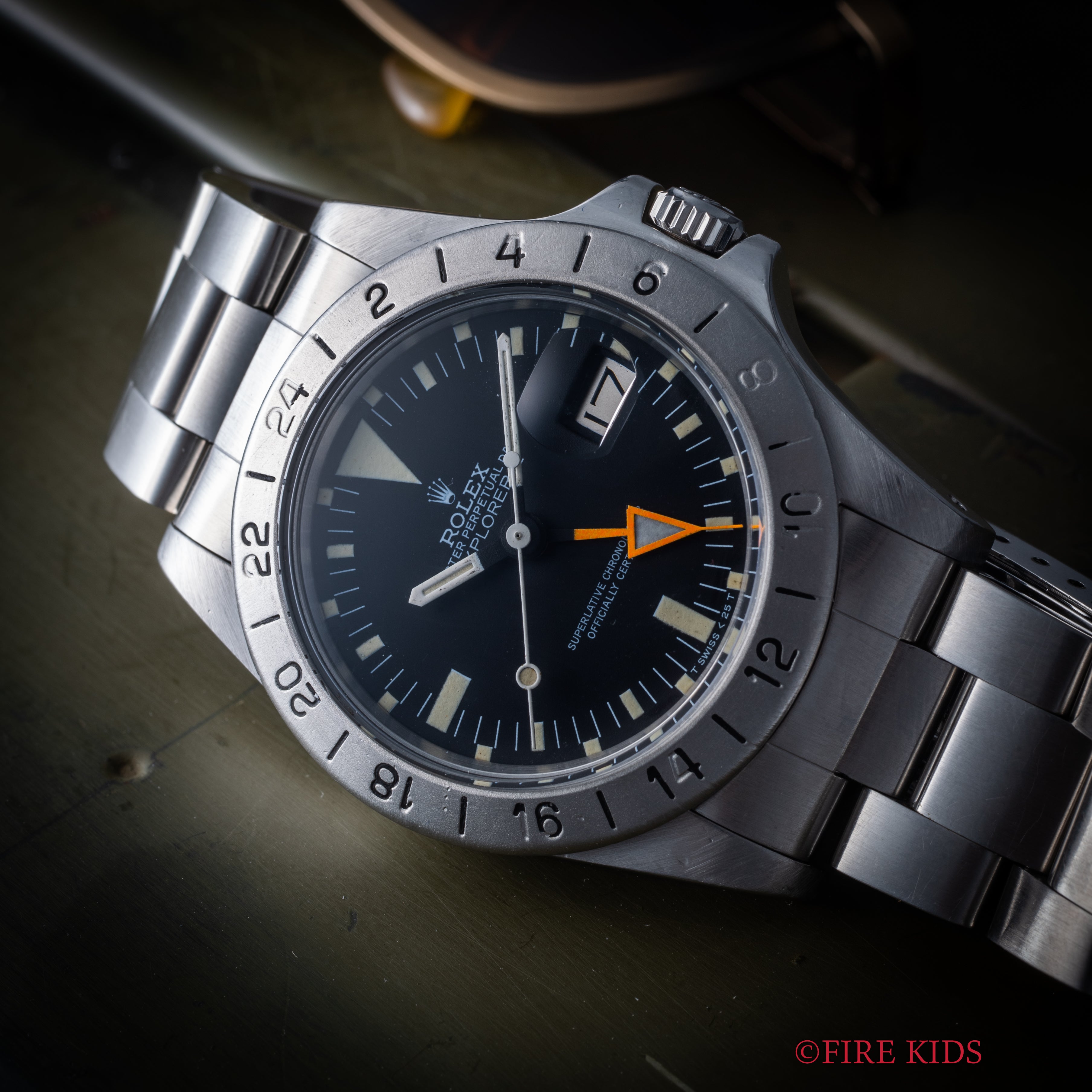 ロレックス エクスプローラーⅡ1982年製 Ref.1655 マーク5ダイヤル マーク4ベゼル