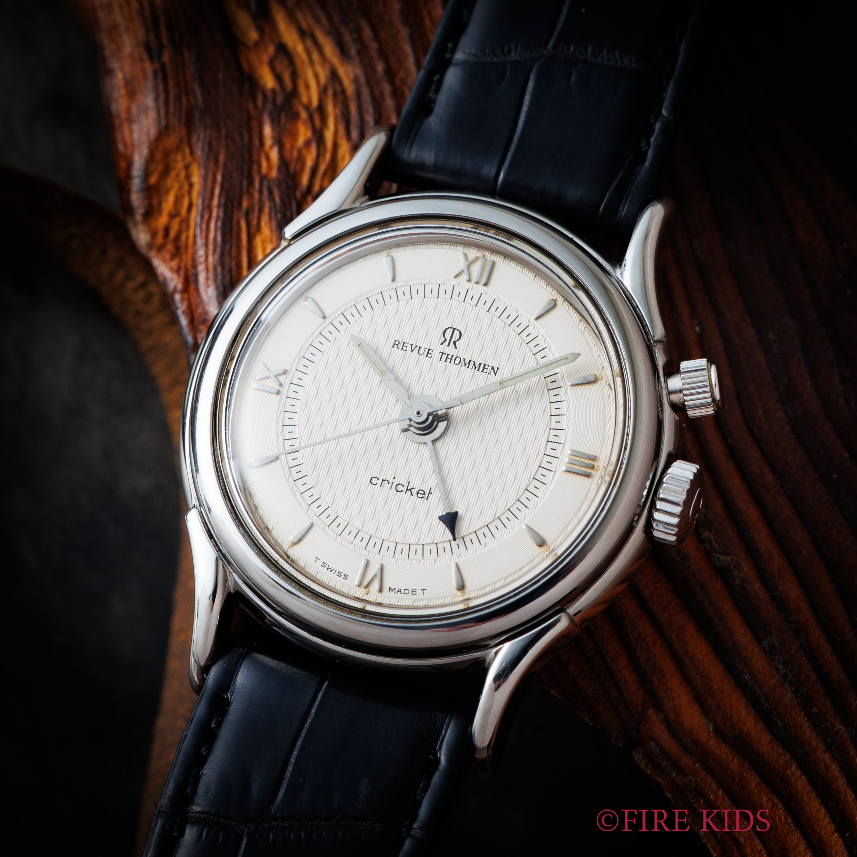 レヴュートーメン クリケット 199X年販売 リストアラーム バルカンムーブ 箱ギャラ付き