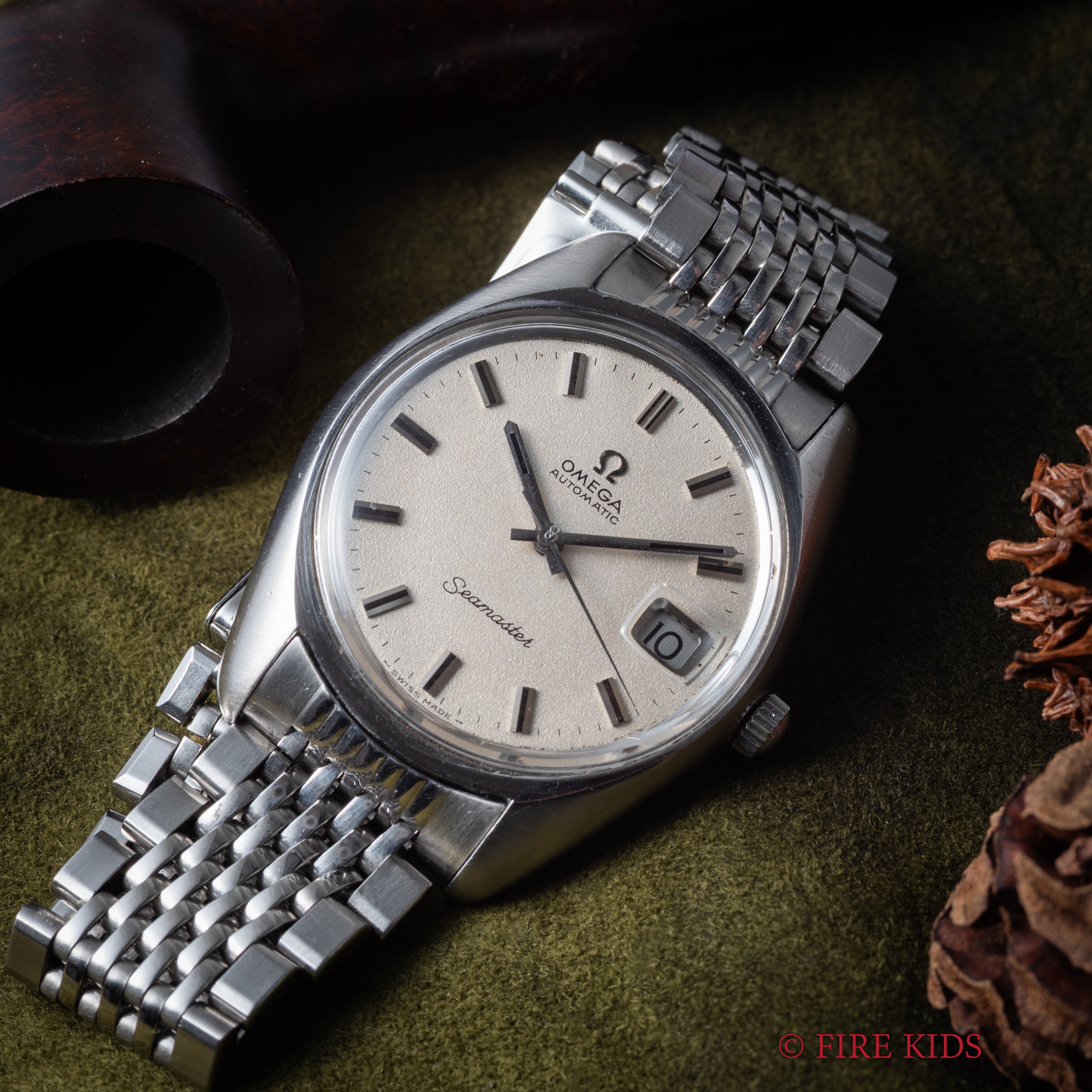 オメガ シーマスター 1971年製 オートマチック Cal.565 Ref.166.067 純正ステンレスブレス