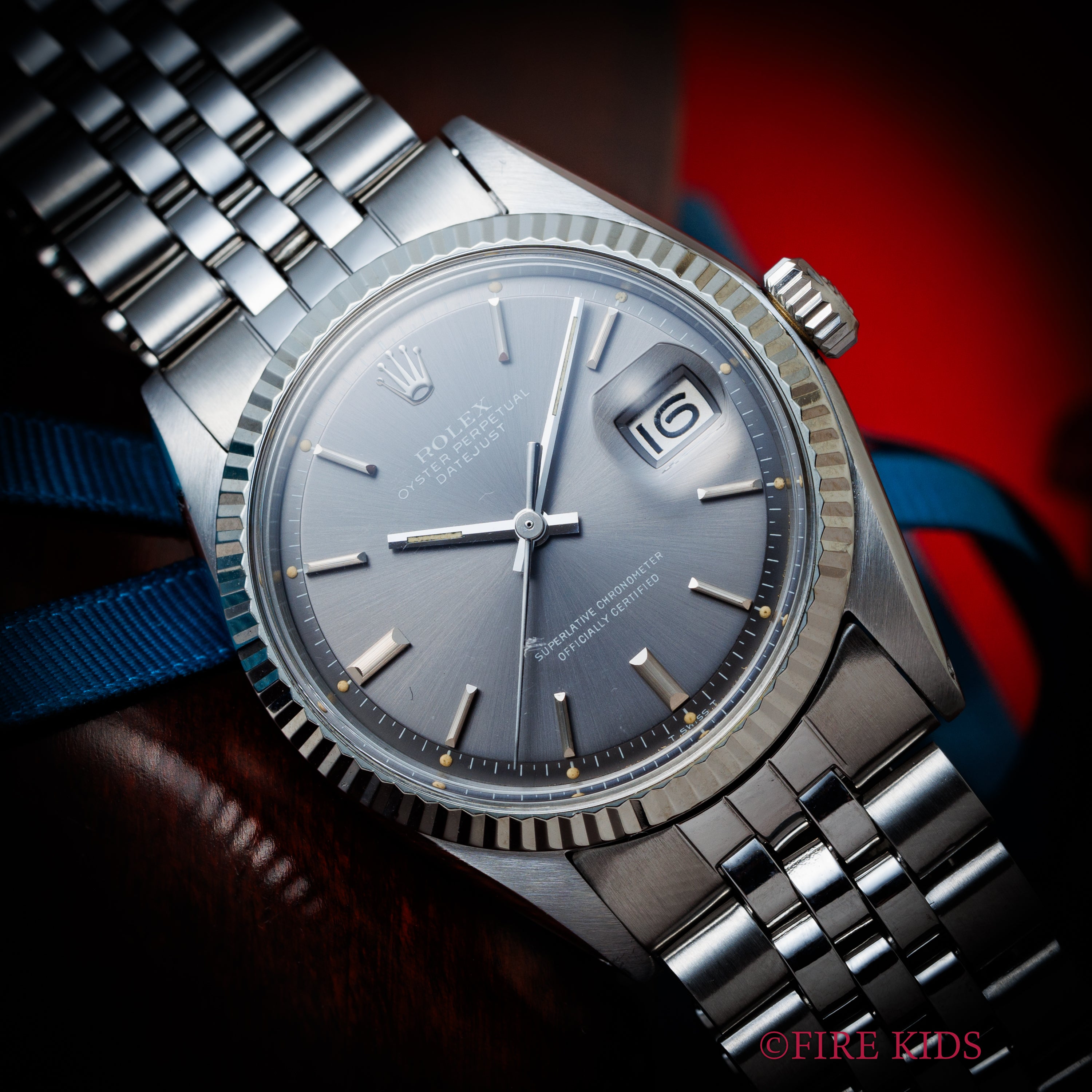 ロレックス デイトジャスト 1970年製（昭和45年製） Ref.1601 グレーゴーストダイヤル 純正ジュビリーブレス